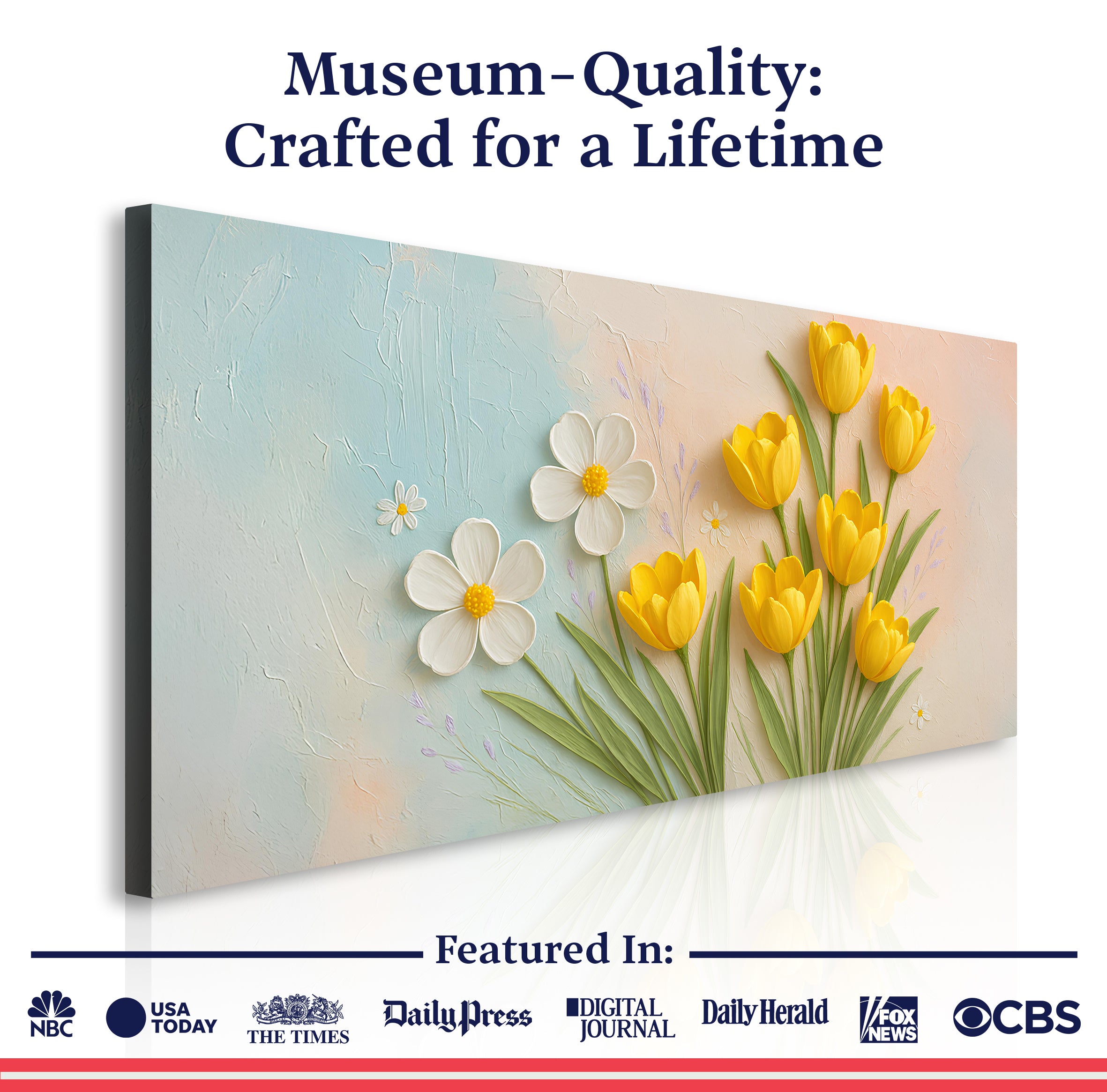 Floral Wall Art II on sale at MyriadMart