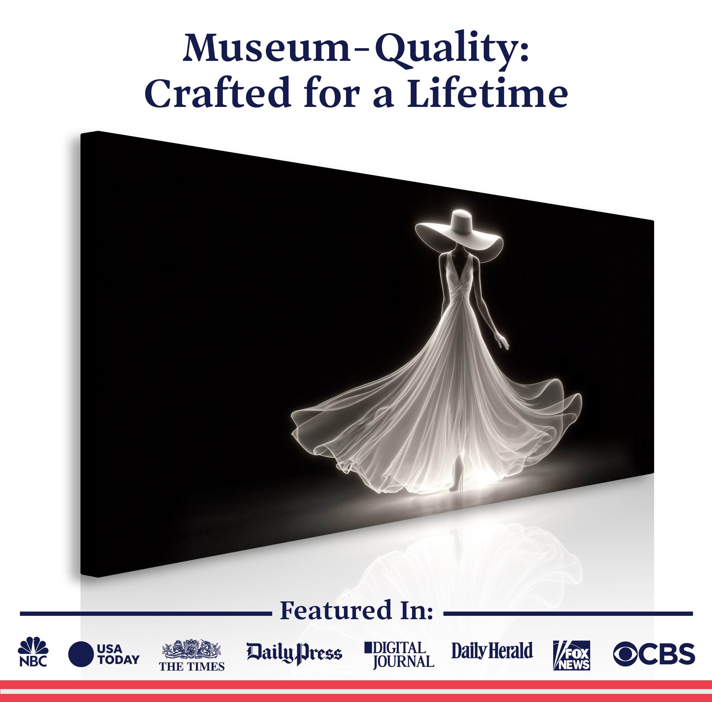 Modern Glam Fashion Wall Art on sale at MyriadMart