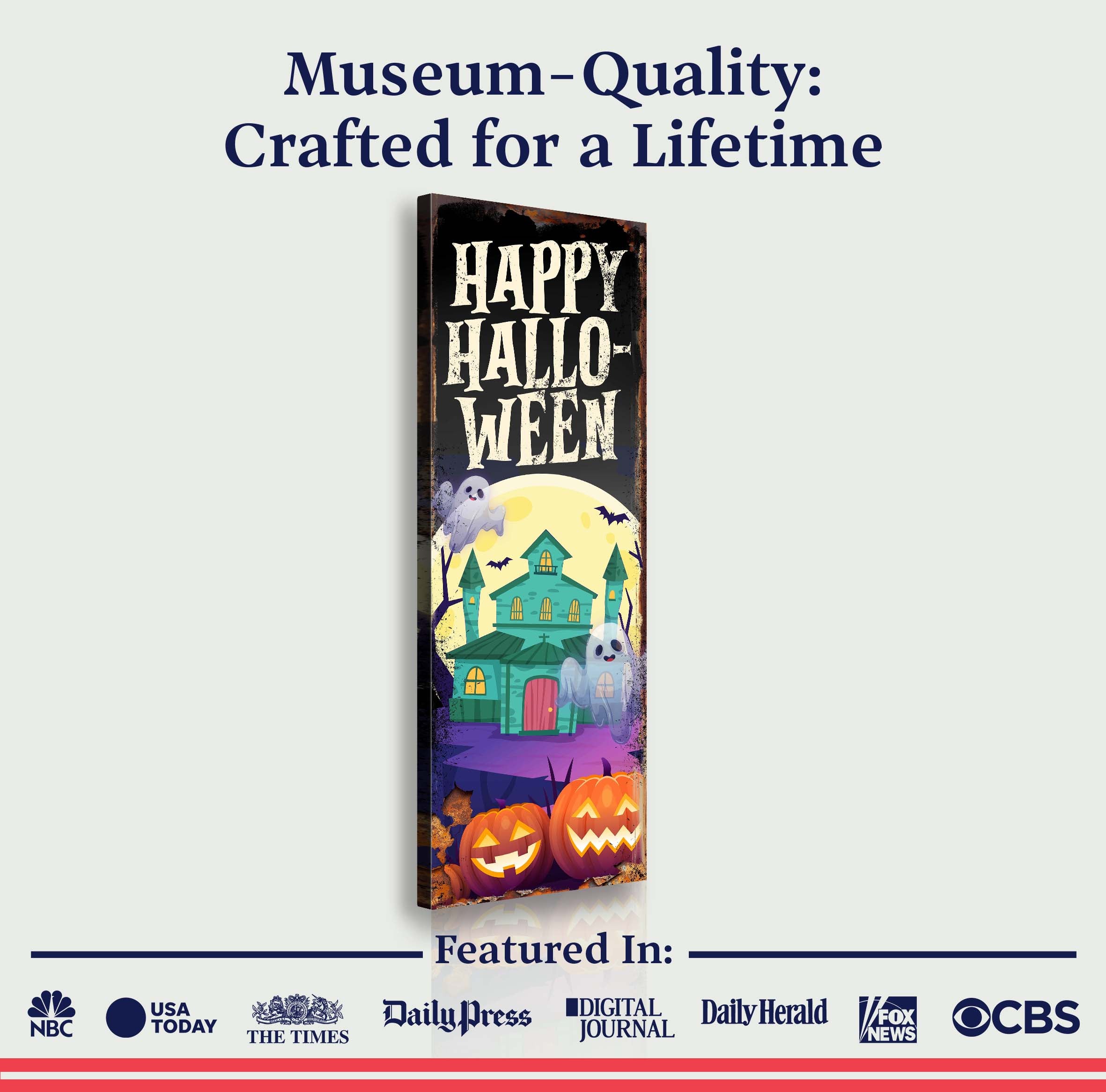 Halloween Welcome Sign on sale at MyriadMart