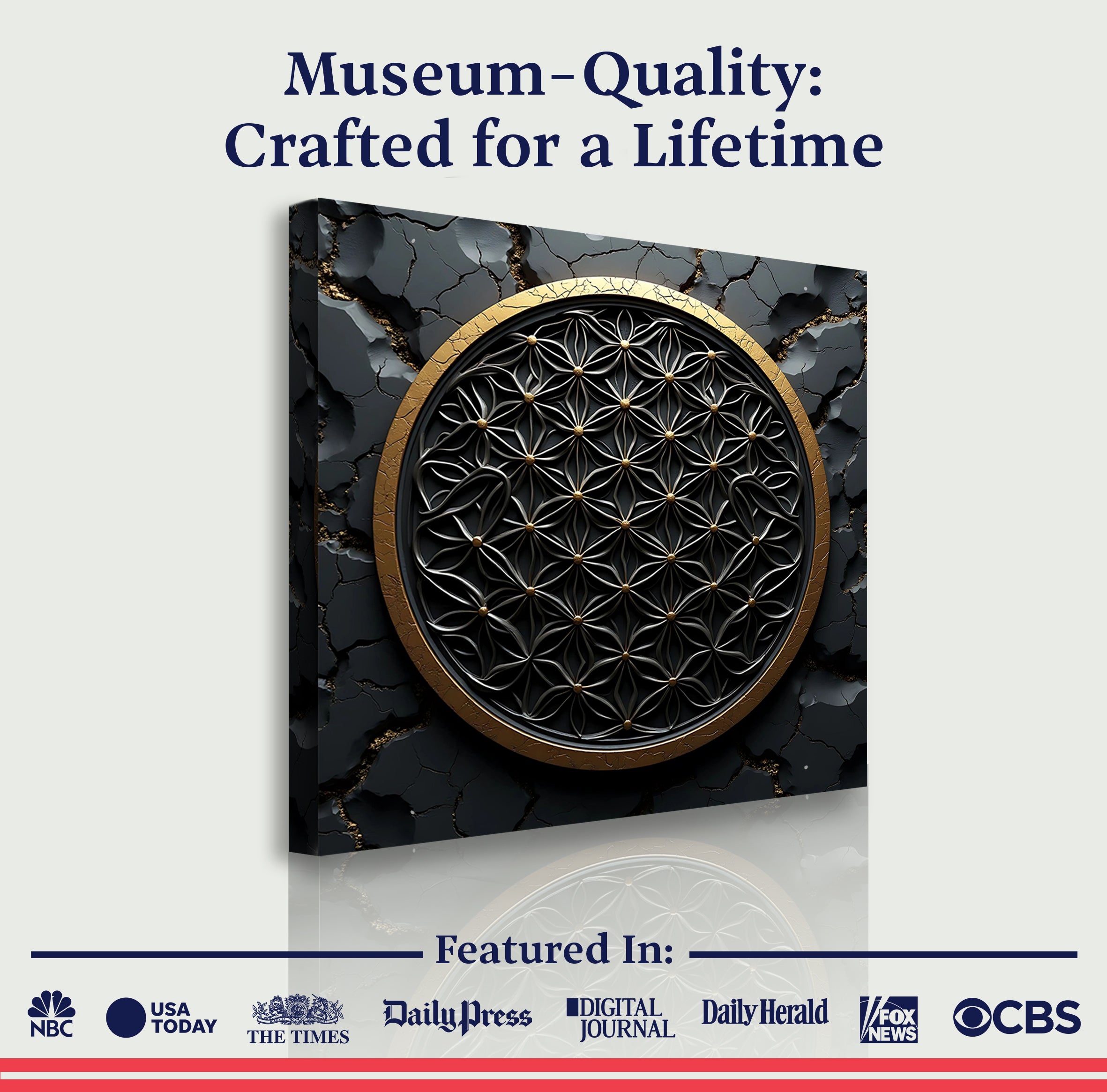 Flower Of Life Wall Art III on sale at MyriadMart