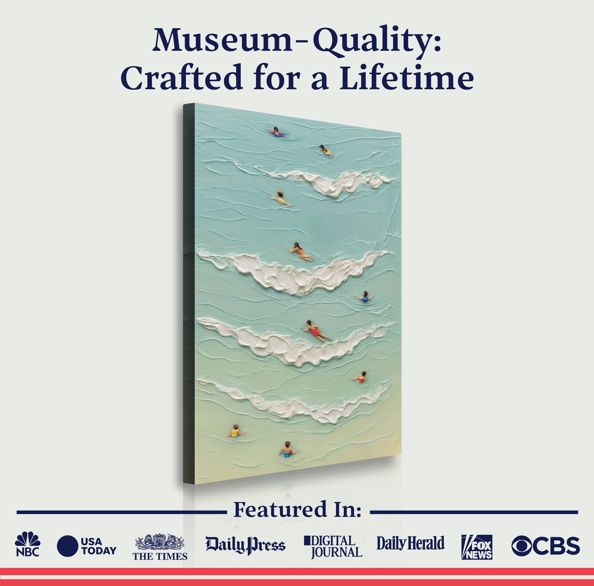 Beach Days Wall Art XIX on sale at MyriadMart