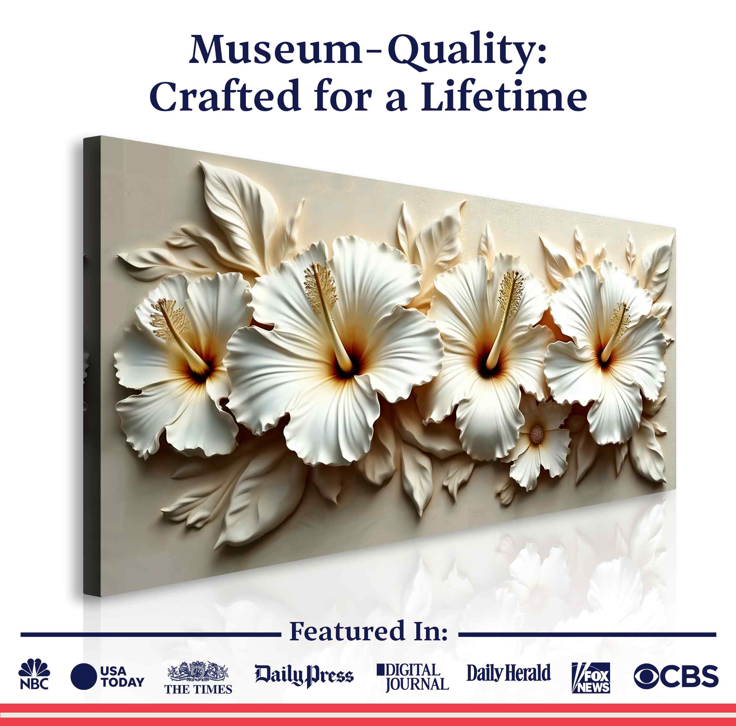 Floral Abstract Wall Art VII on sale at MyriadMart