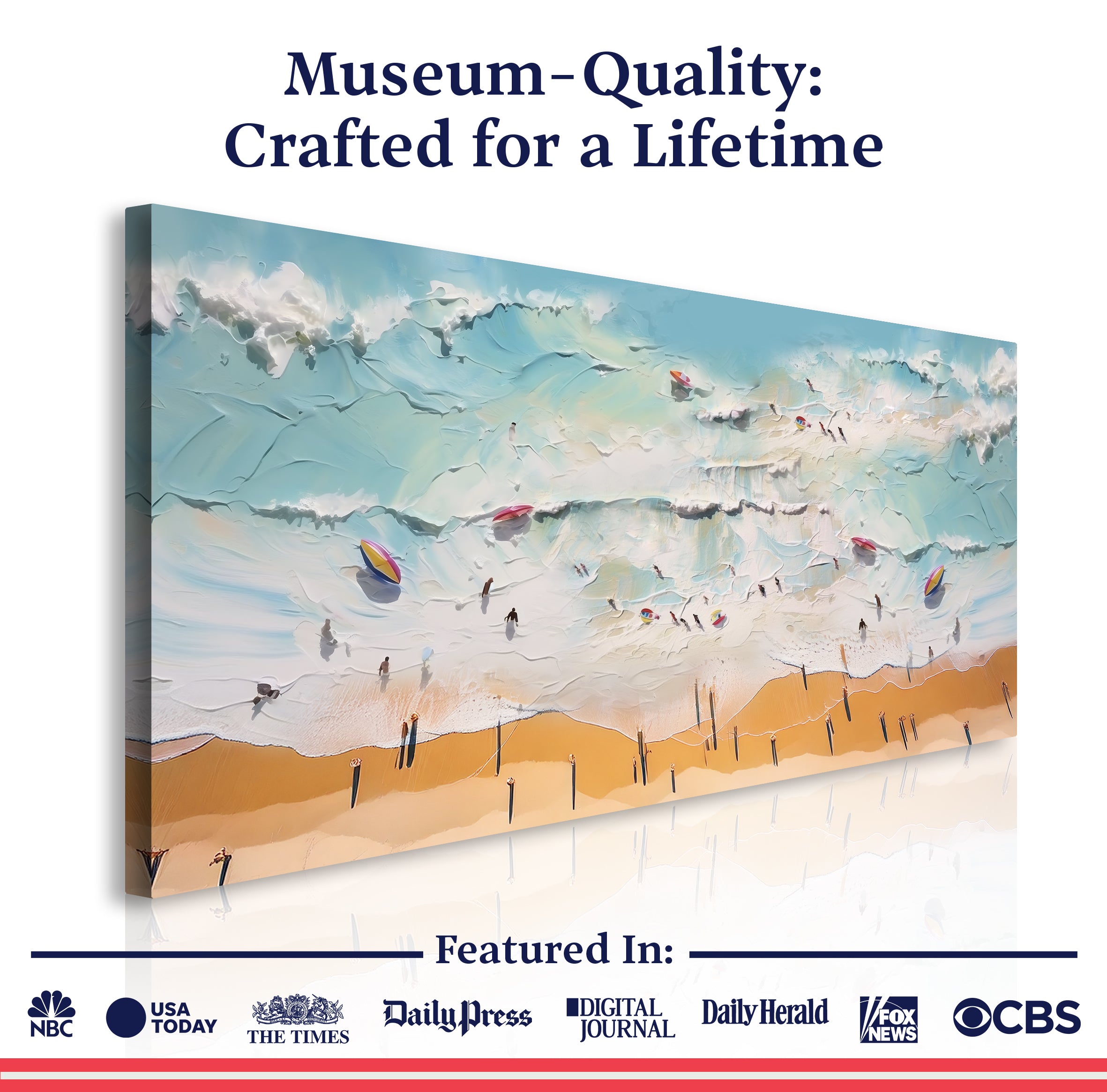 Beach Days Wall Art VI on sale at MyriadMart