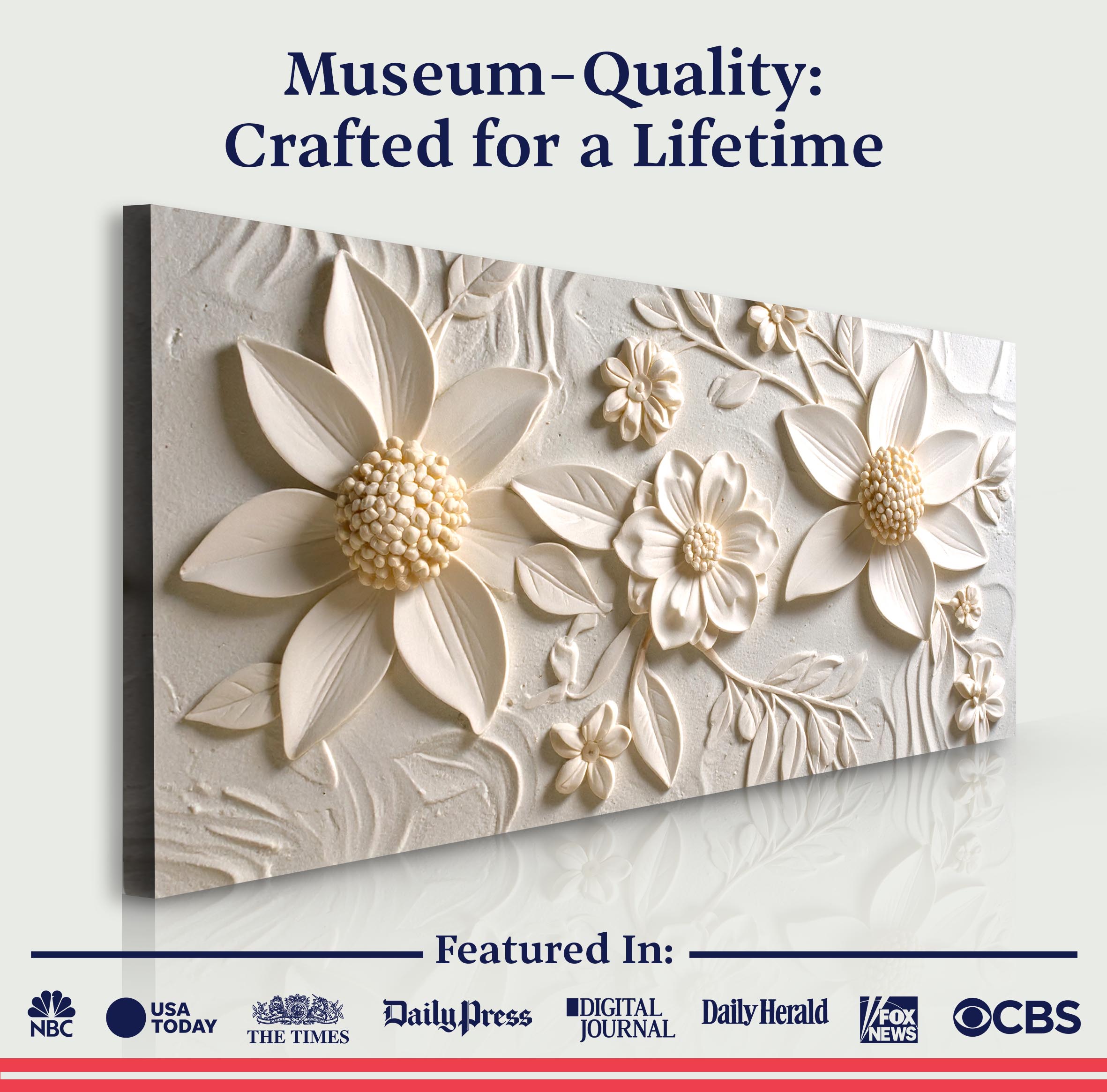 Floral Abstract Wall Art II on sale at MyriadMart