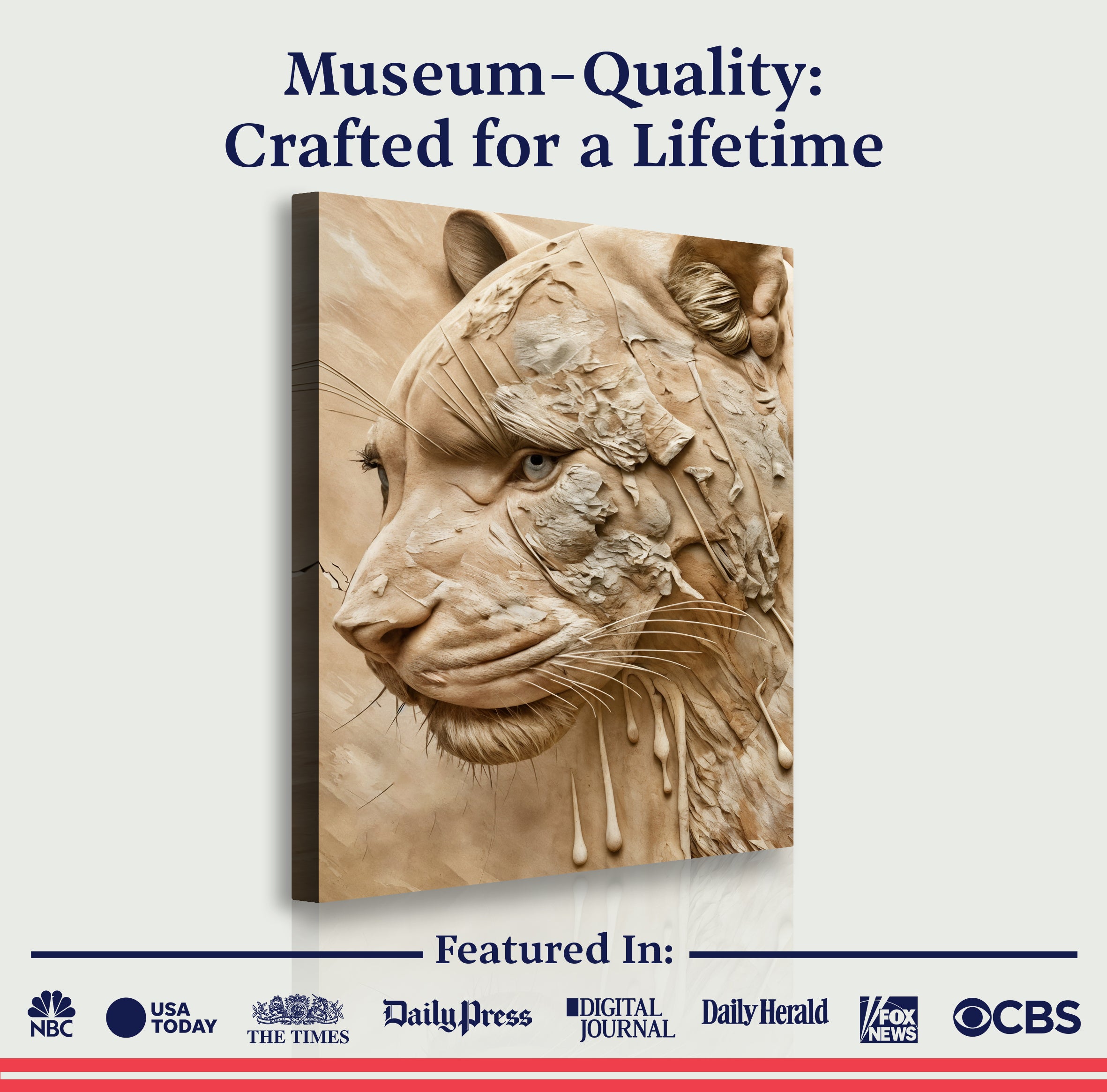 Earthen Predator Wall Art on sale at MyriadMart