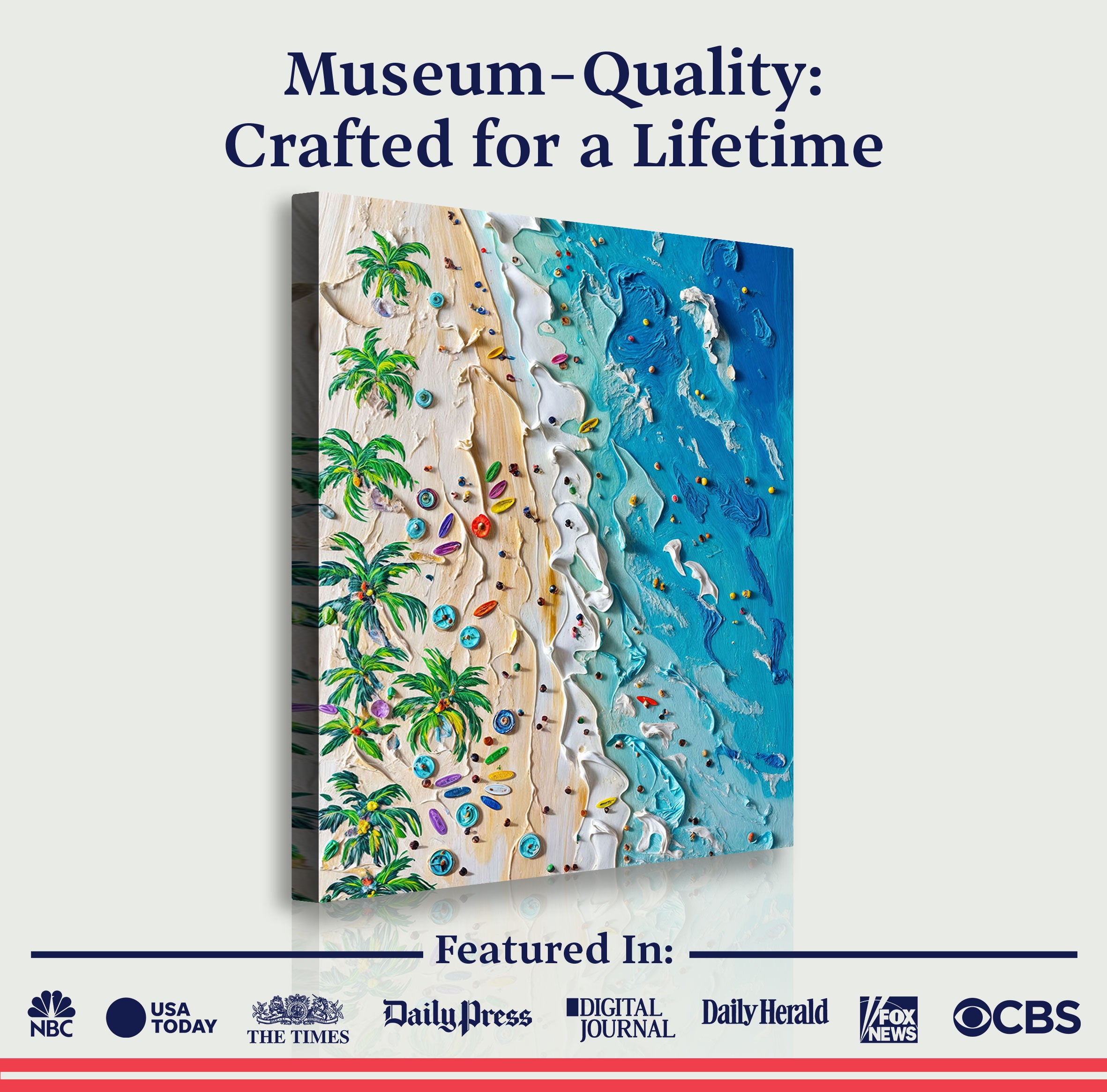 Beach Days Wall Art on sale at MyriadMart