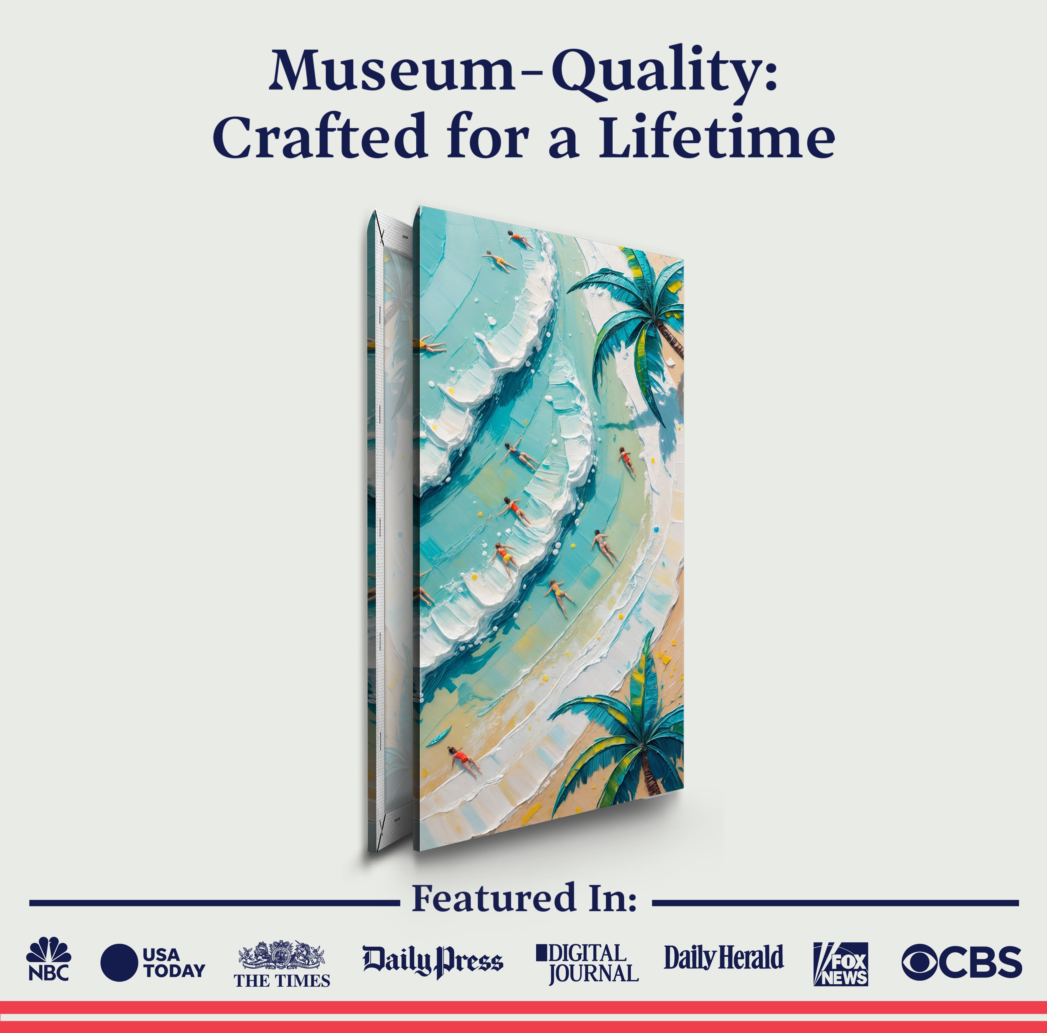 Beach Days Wall Art XXI on sale at MyriadMart