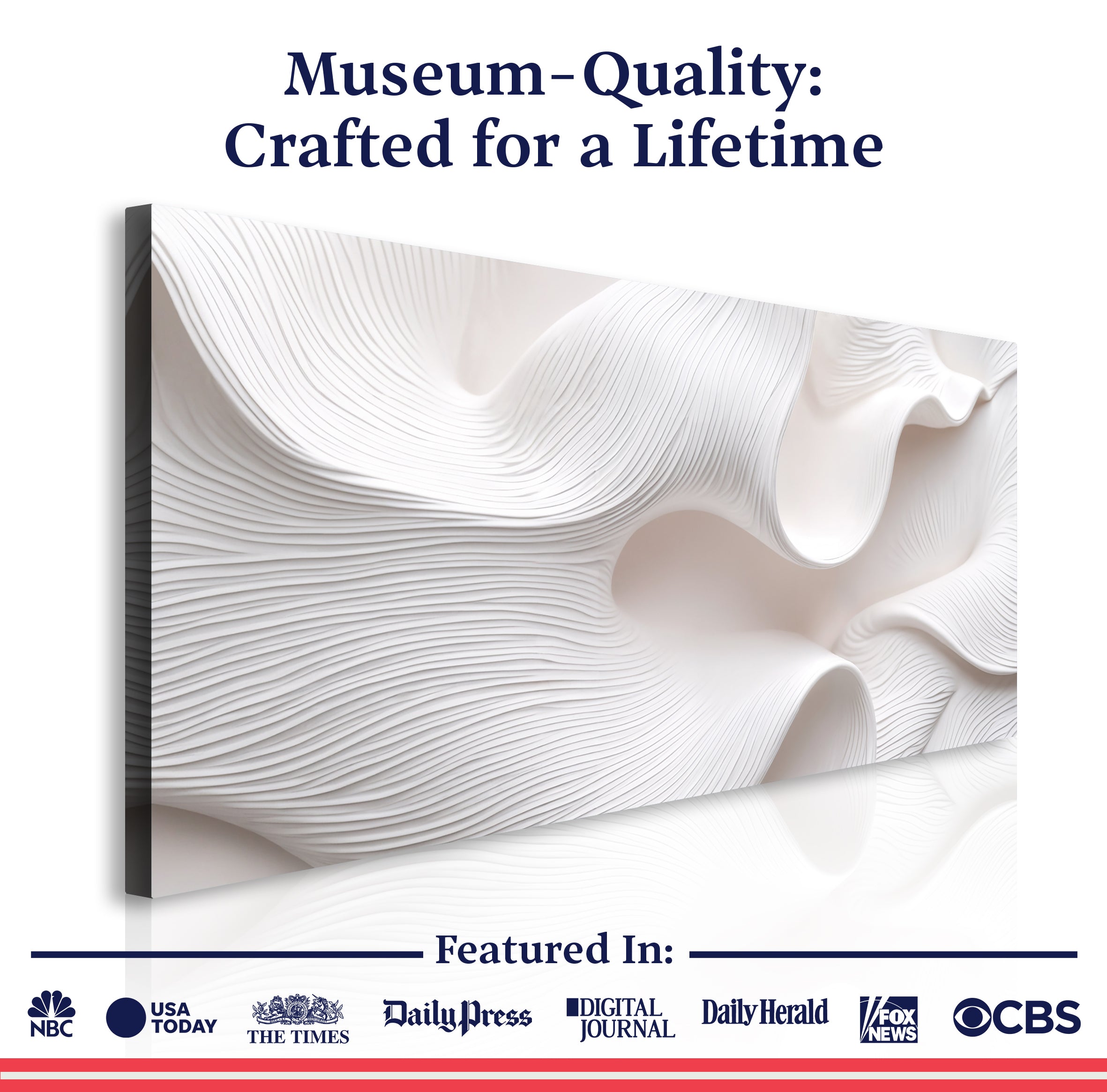 Minimalist Waves Wall Art II on sale at MyriadMart