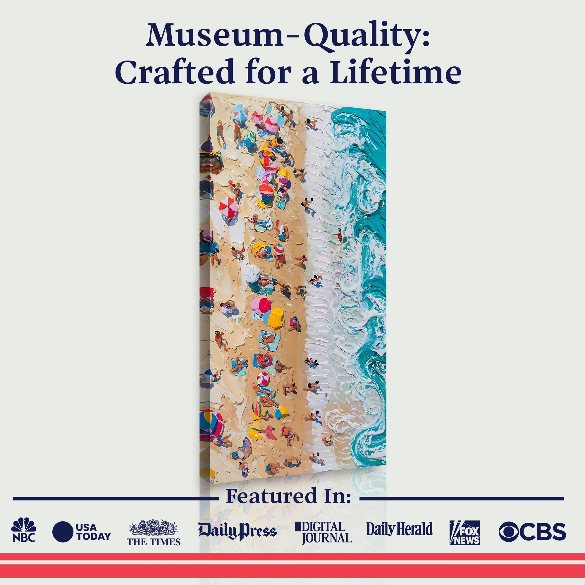 Beach Days Wall Art VII on sale at MyriadMart