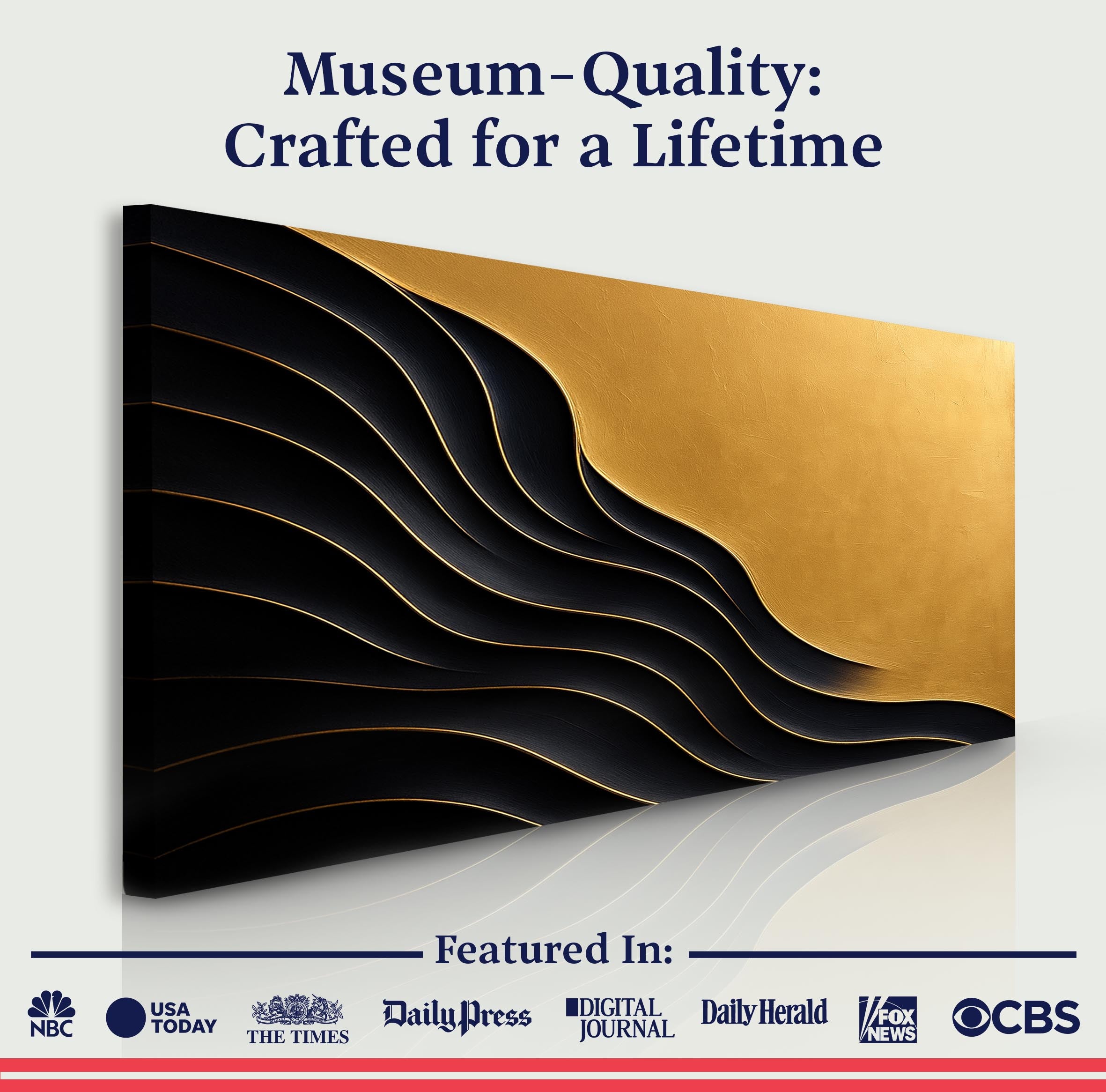 Black And Gold Minimalist Abstract XI on sale at MyriadMart