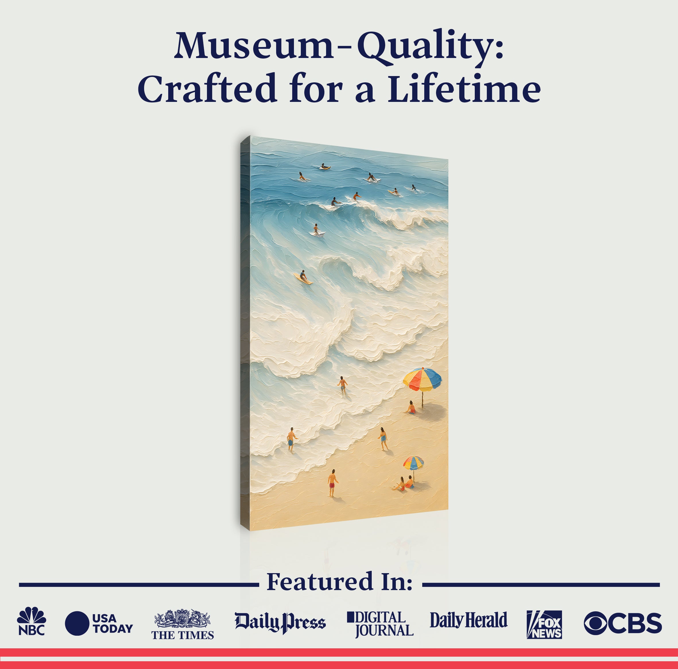 Beach Days Wall Art XVII on sale at MyriadMart