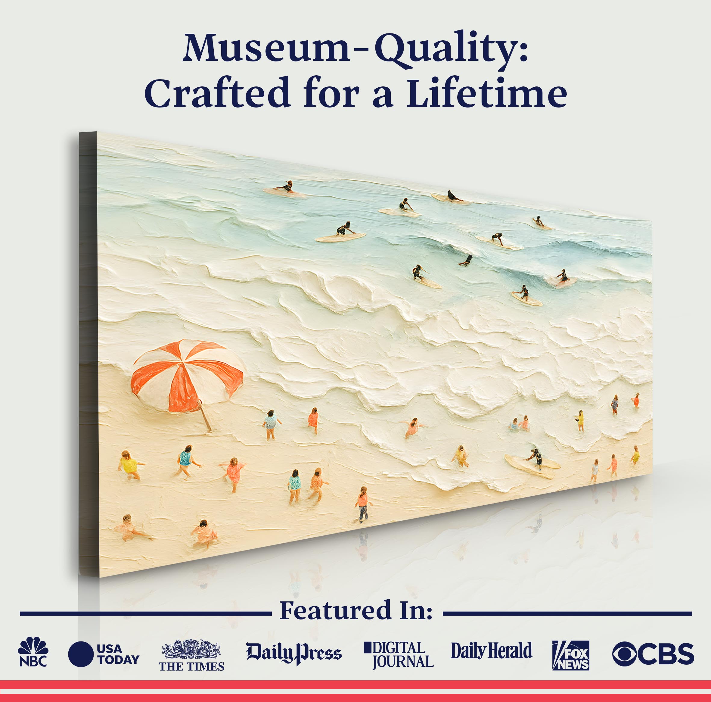 Beach Days Wall Art XIII on sale at MyriadMart