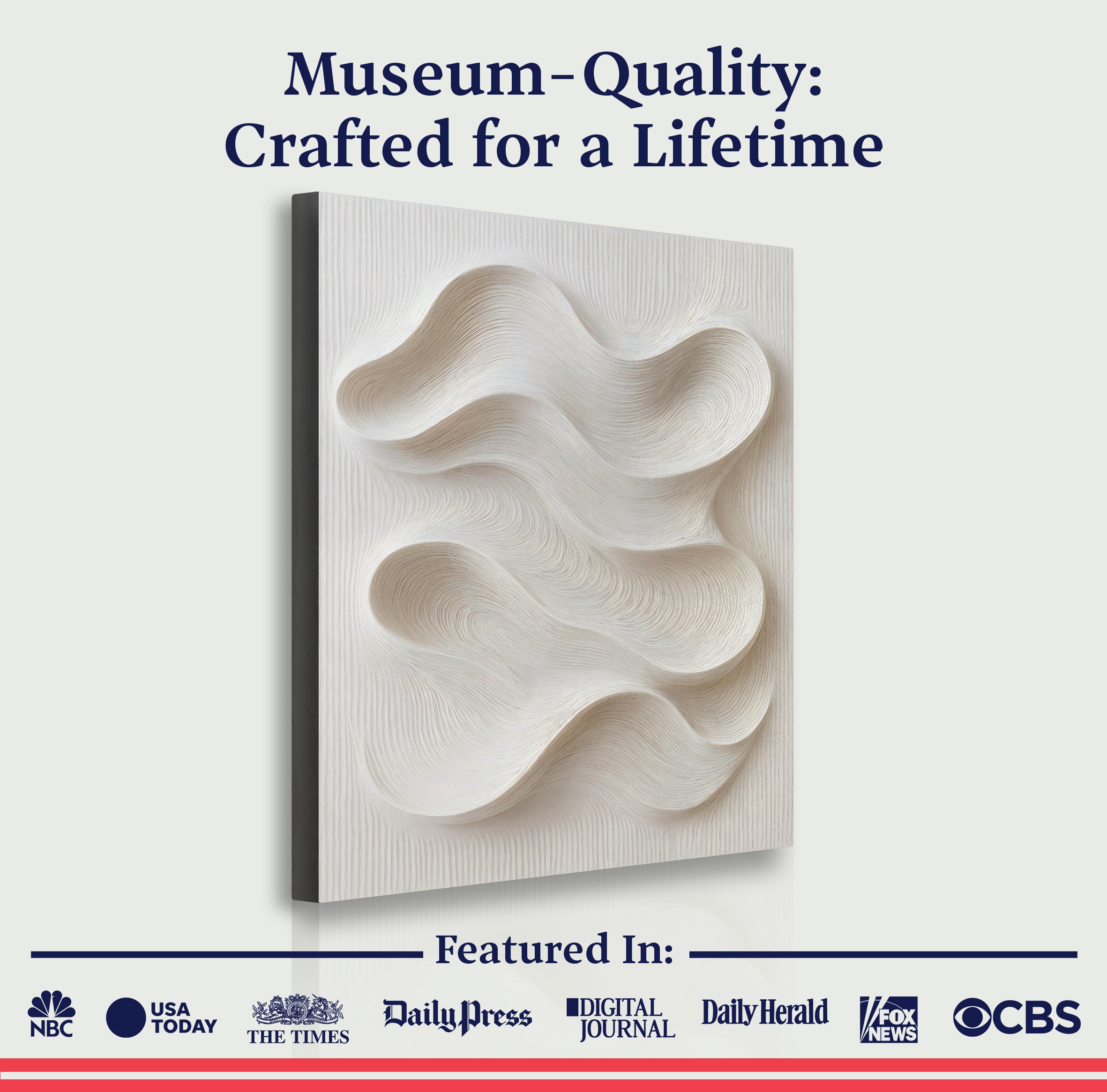 Minimalist Waves Wall Art on sale at MyriadMart