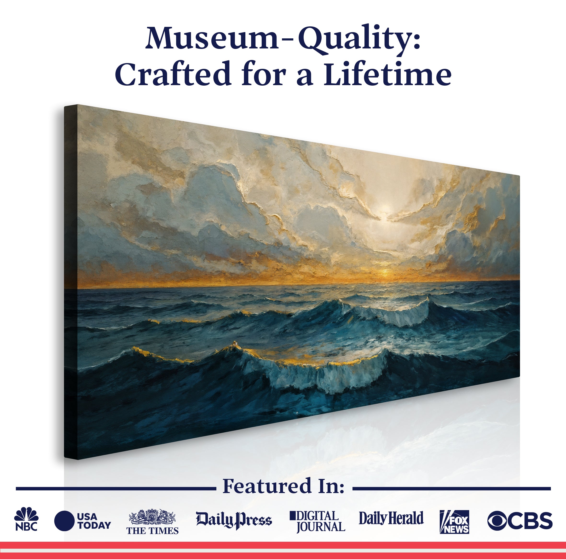 Waterscape Abstract Wall Art XI on sale at MyriadMart