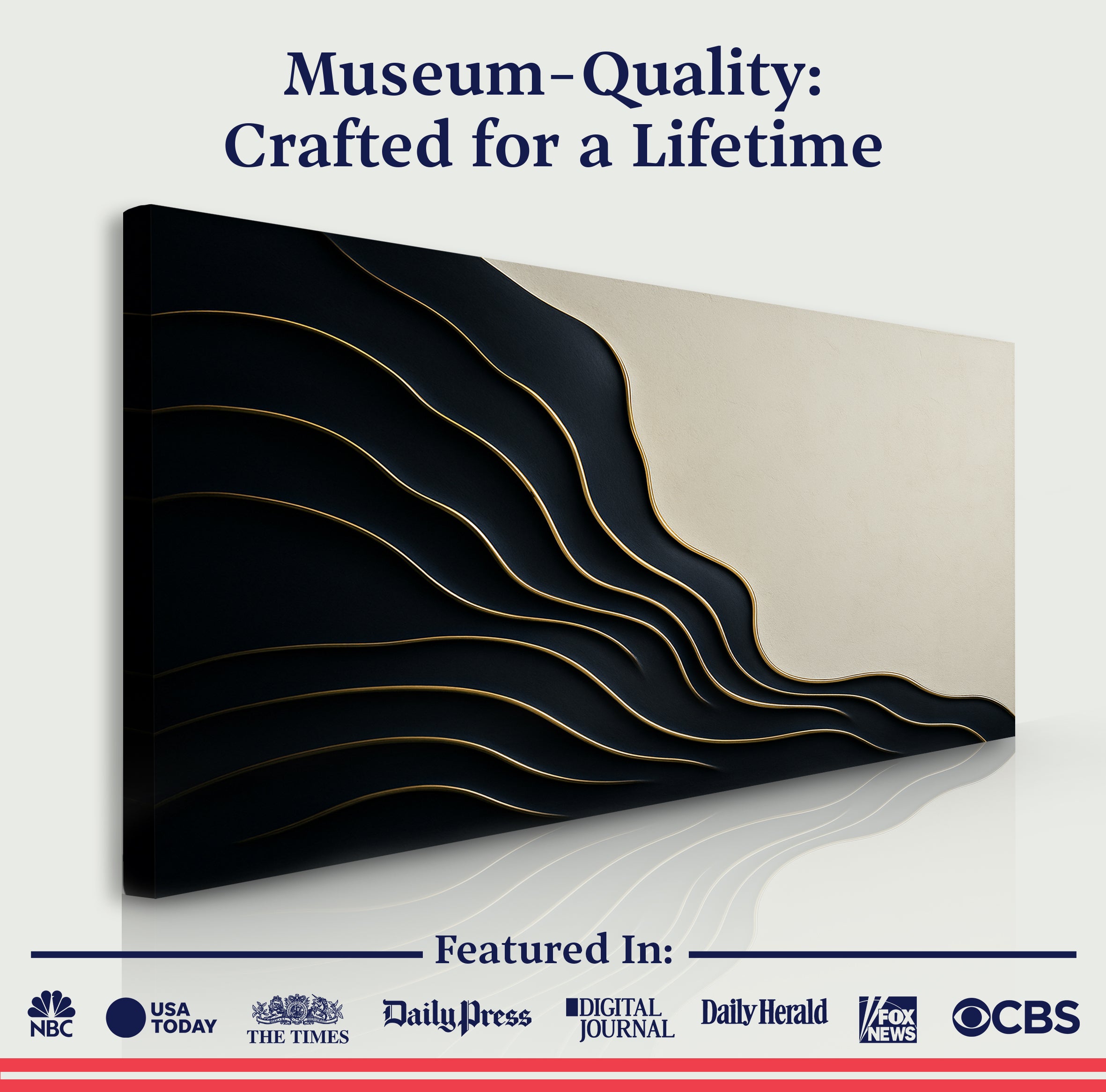 Black and Gold Minimalist Abstract Wall Art on sale at MyriadMart