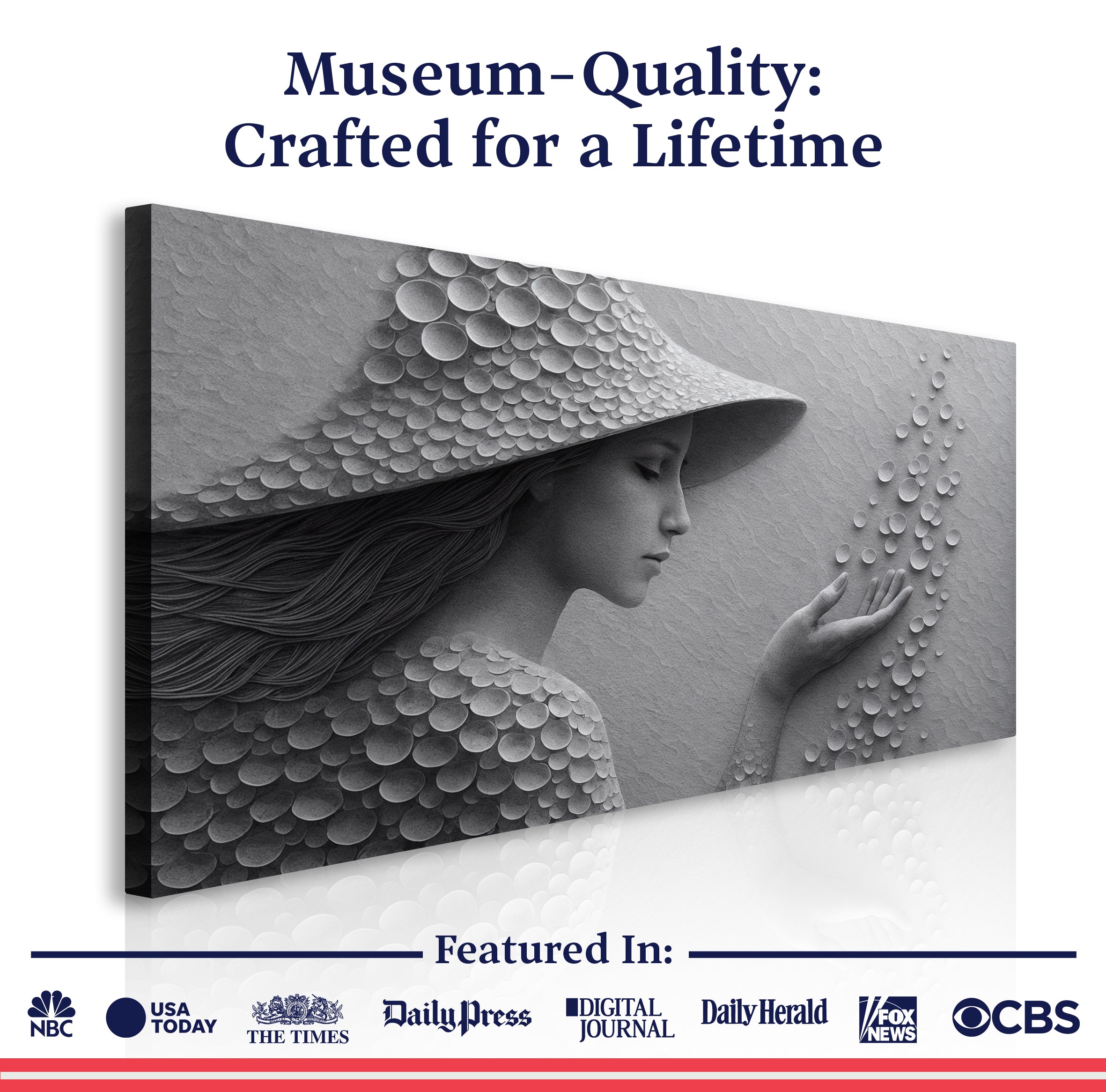 Modern Minimalist Woman Silhouette Wall Art on sale at MyriadMart