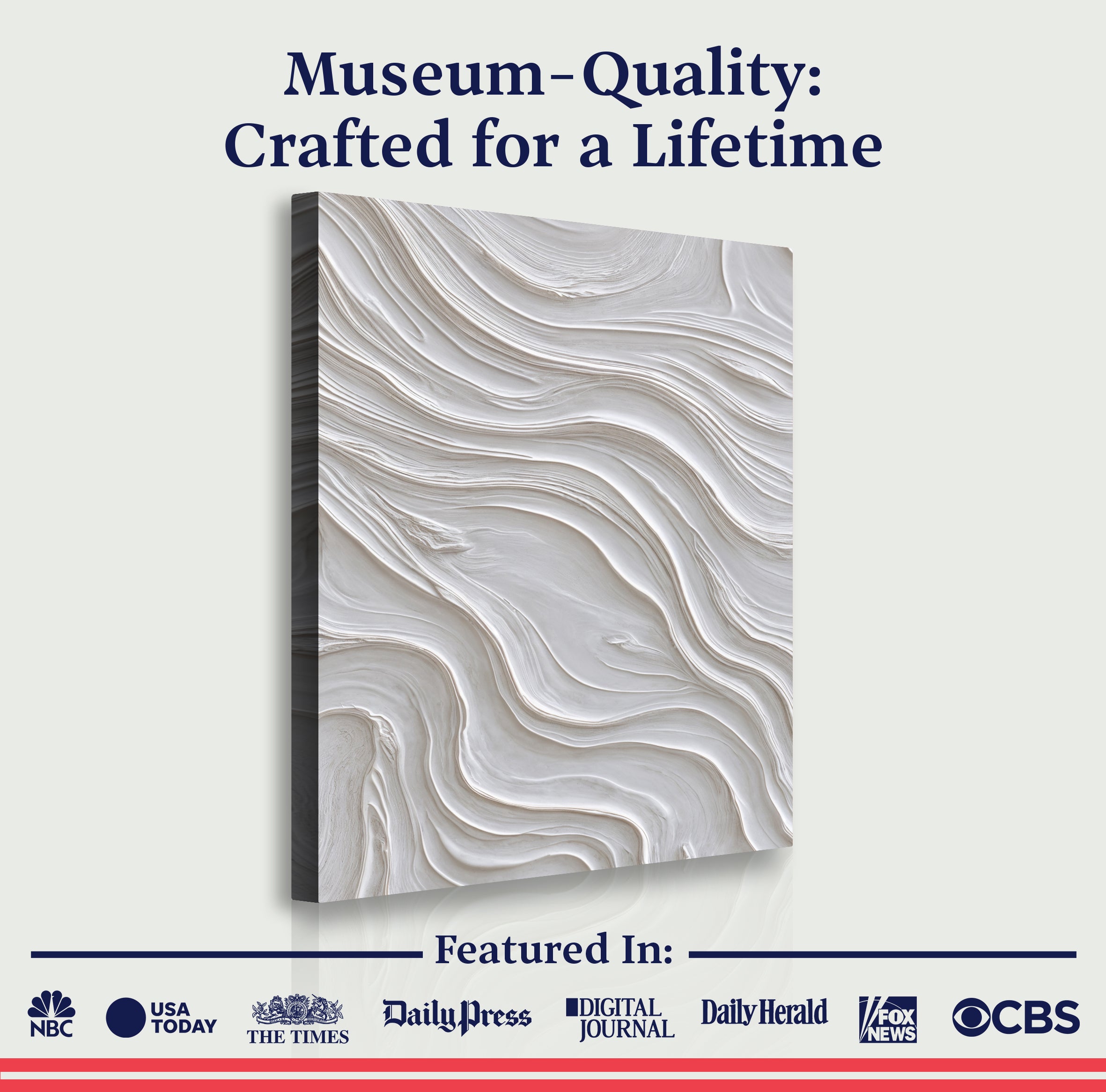 Minimalist Ocean Wave Wall Art on sale at MyriadMart