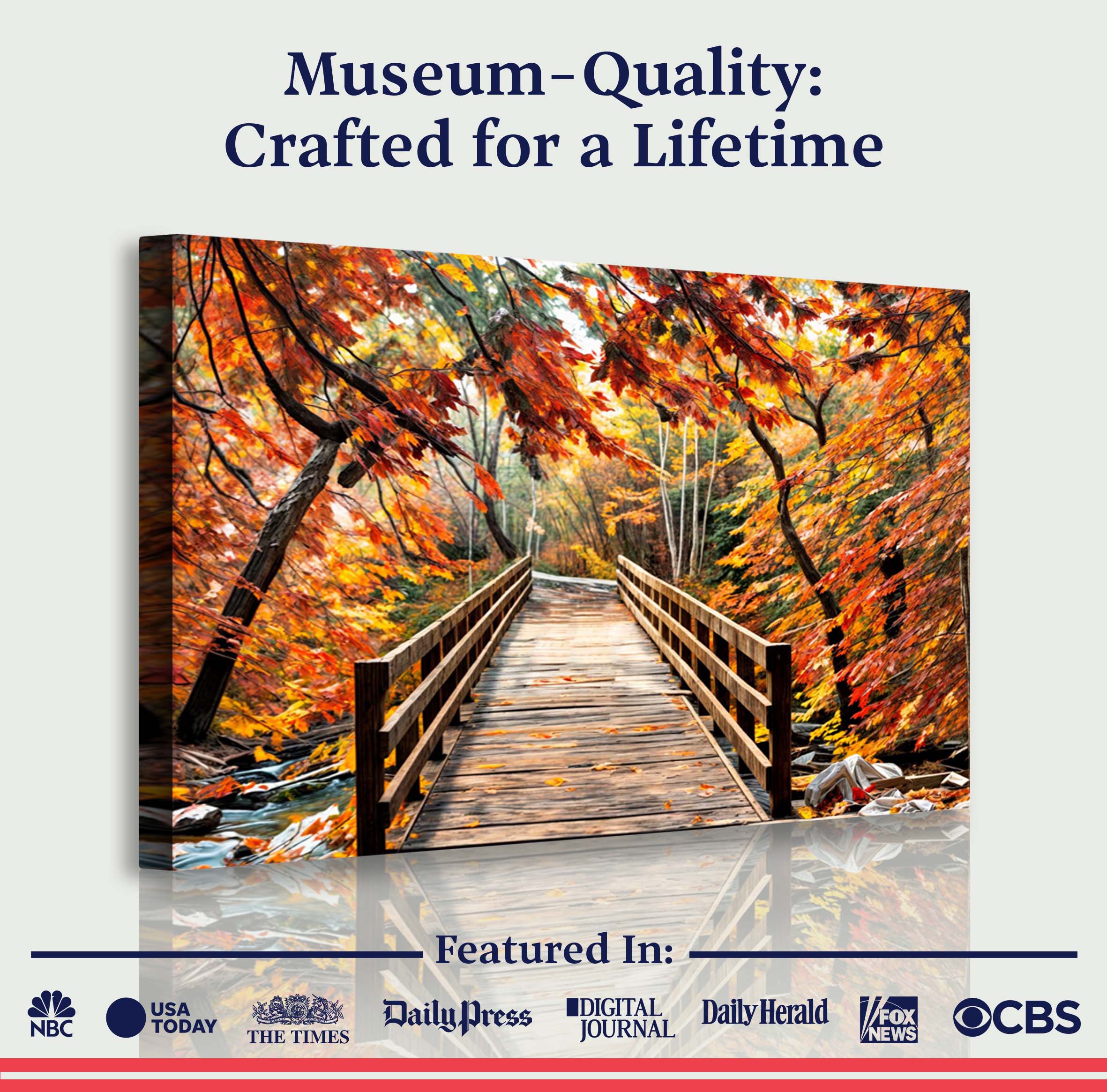 Crossing Autumn Wall Art on sale at MyriadMart