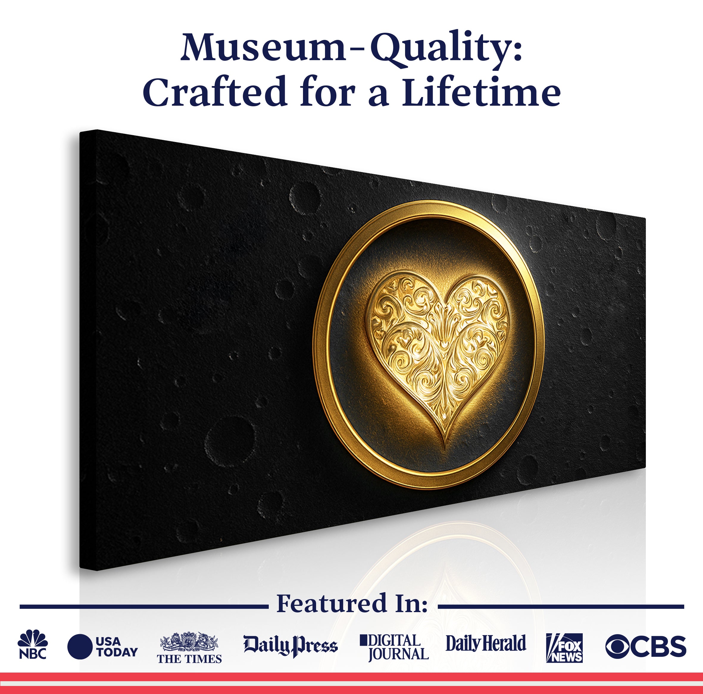 Heart Eclipse Wall Art on sale at MyriadMart