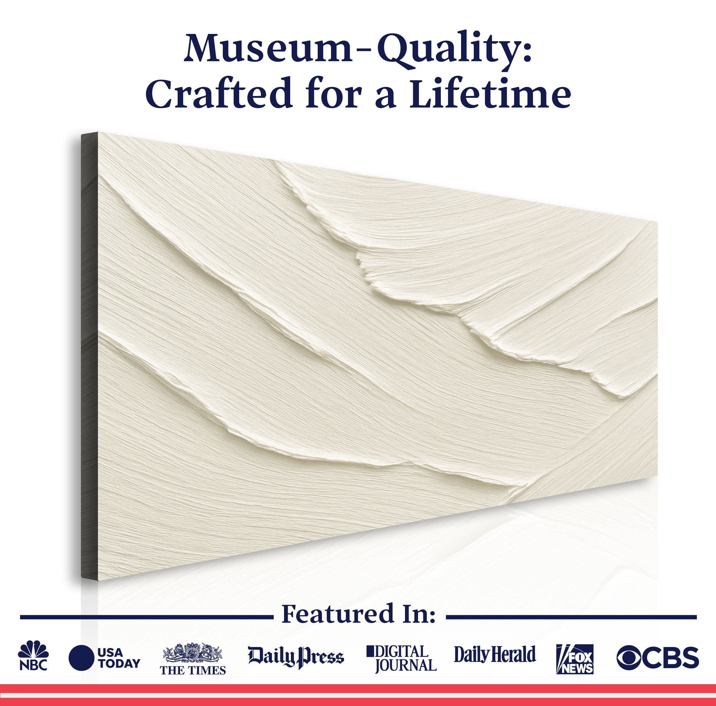 Abstract Minimalist Wave Wall Art II on sale at MyriadMart