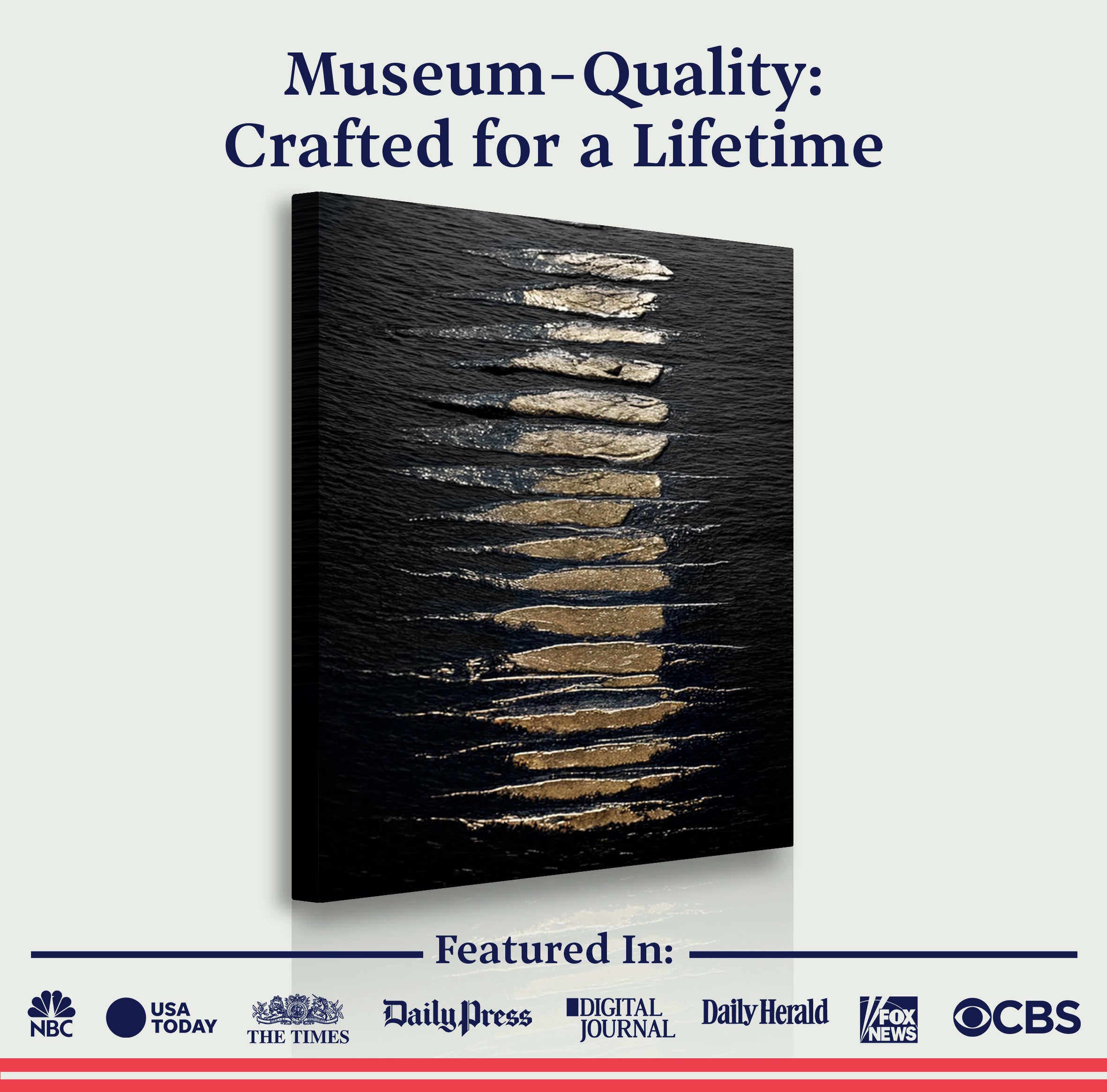 Black And Gold Abstract Minimalist Wall Art on sale at MyriadMart