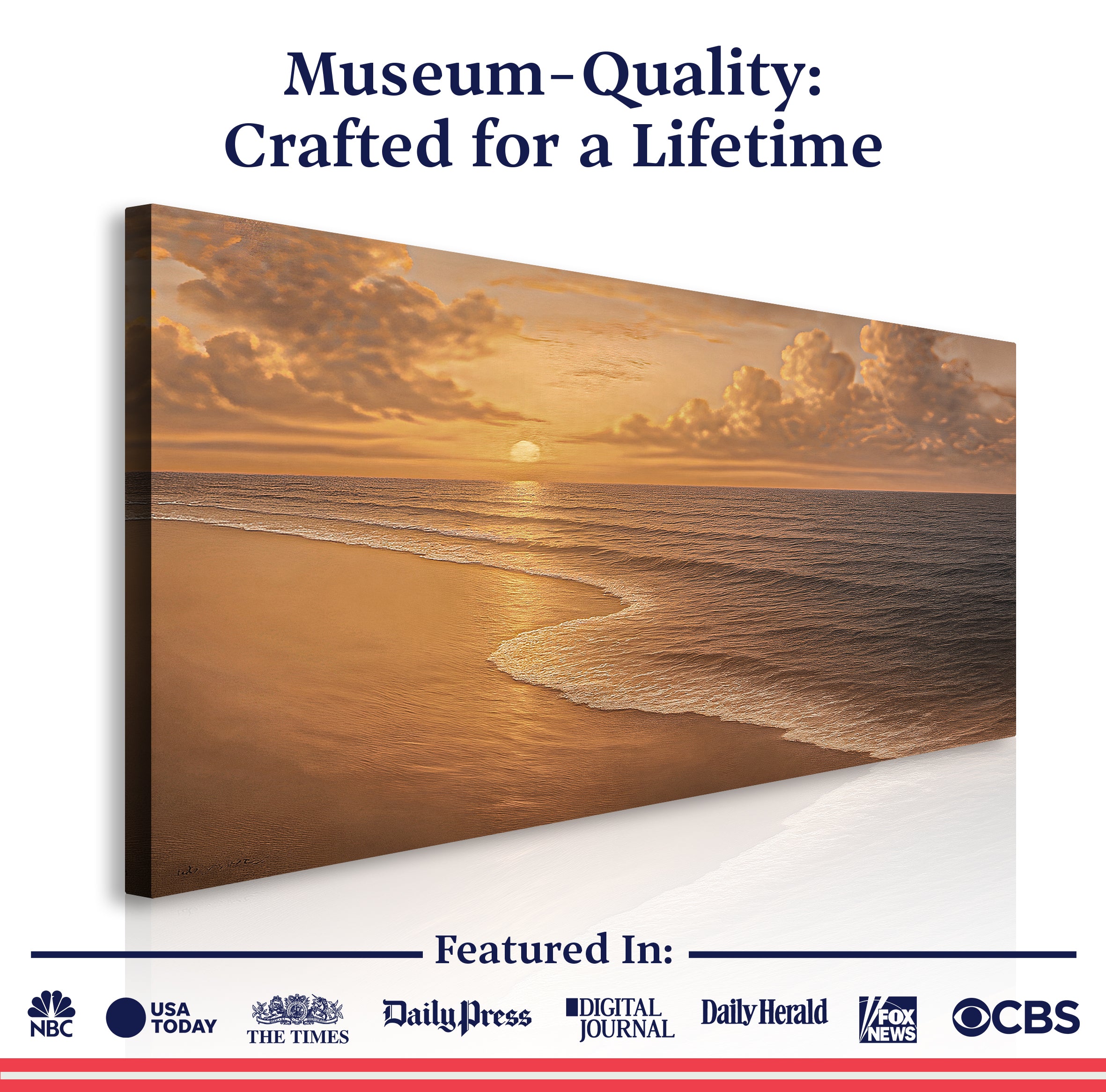 Beach Shoreline Coastal Wall Art VIII on sale at MyriadMart