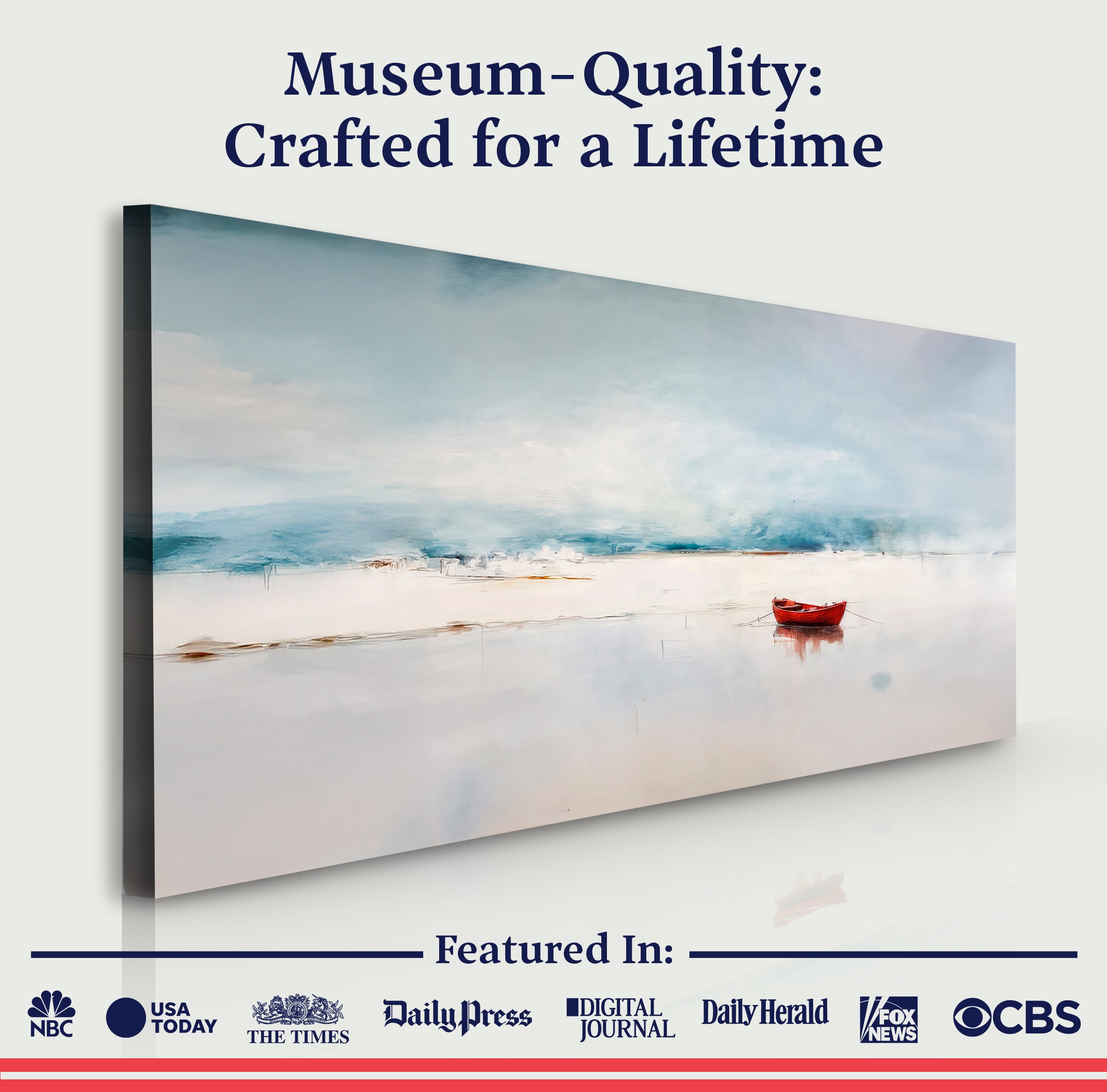 Misty Morning Abstract Wall Art on sale at MyriadMart