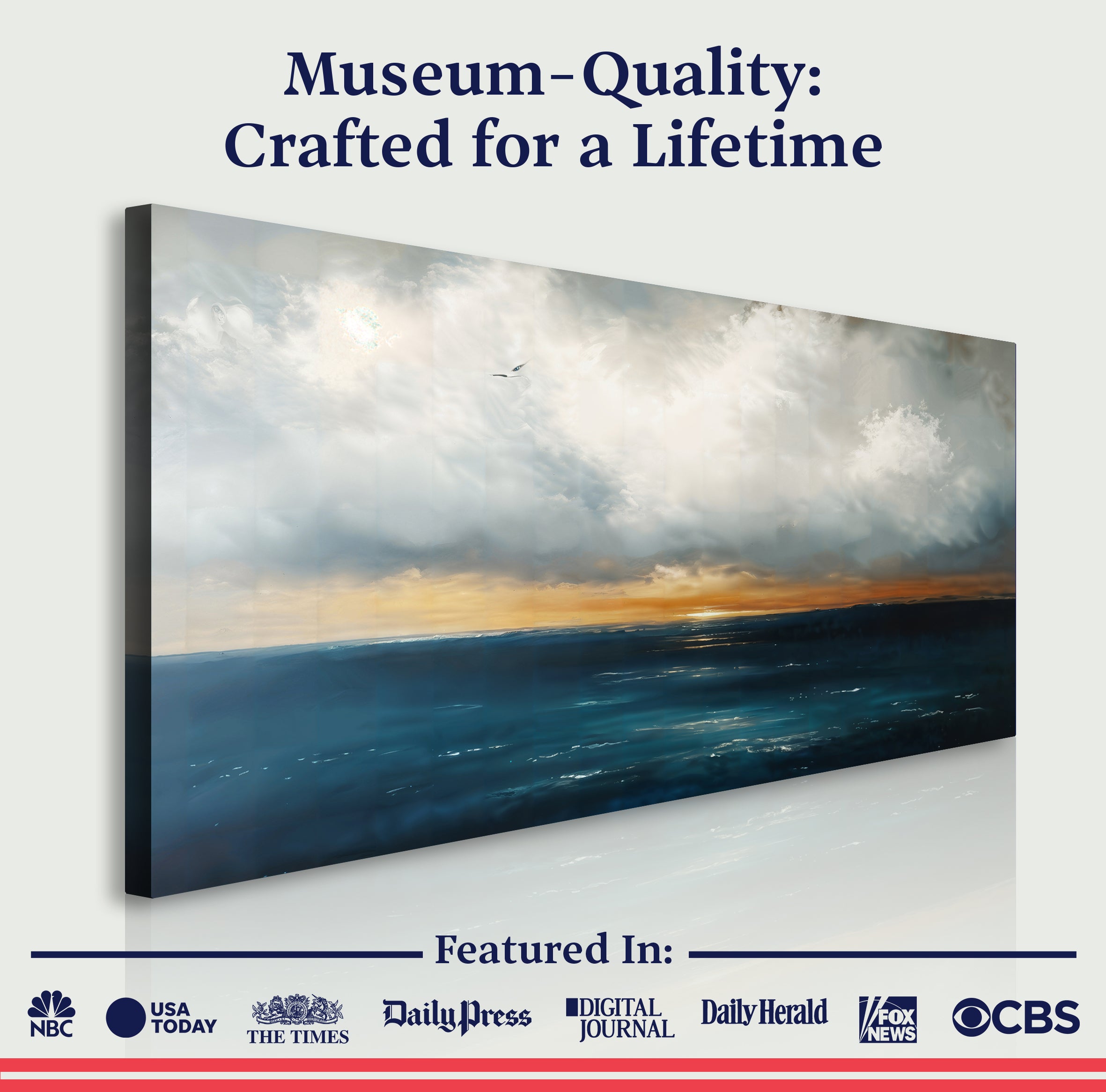 Waterscape Abstract Wall Art III on sale at MyriadMart