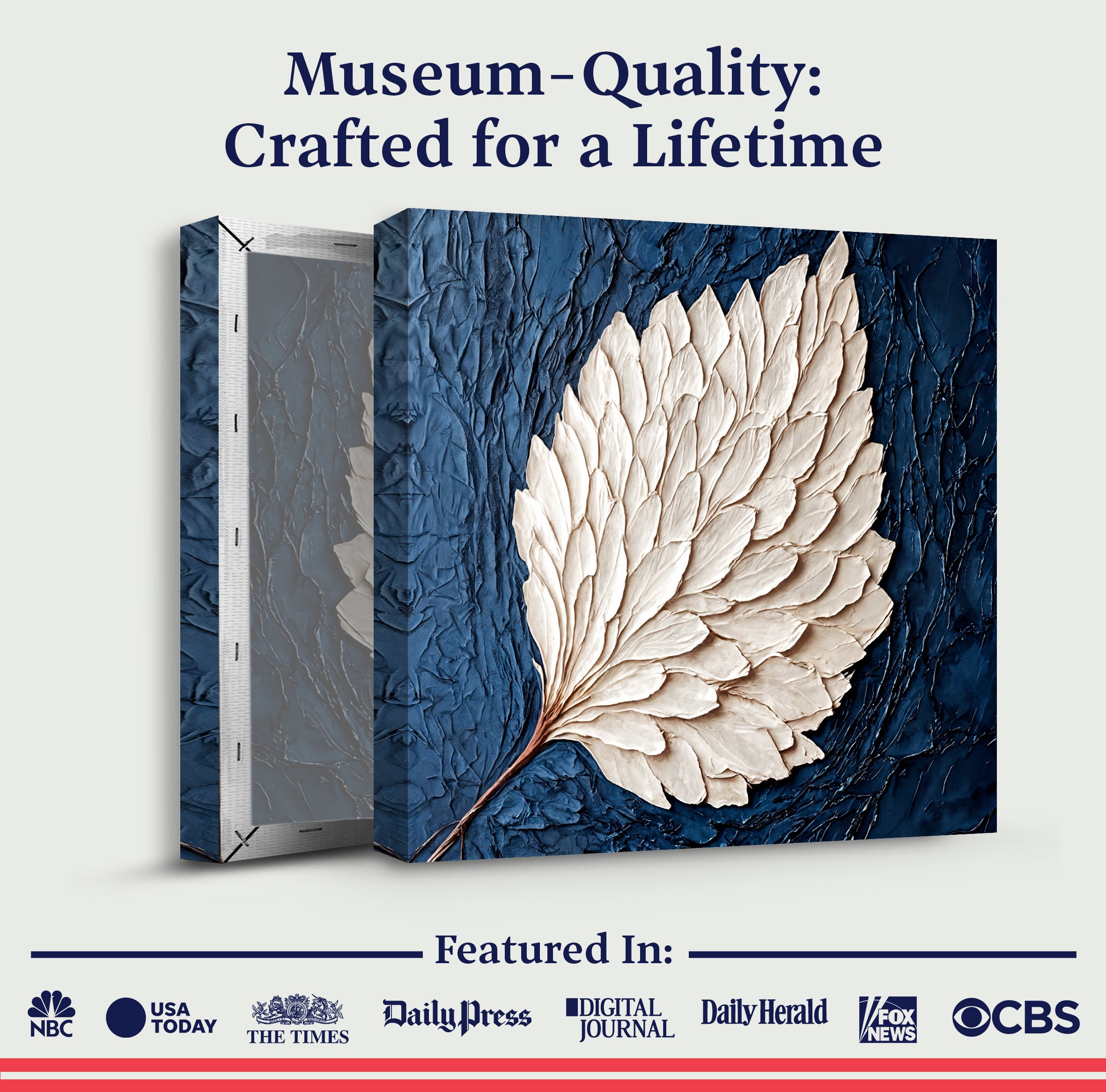 Ivory Bloom Wall Art on sale at MyriadMart