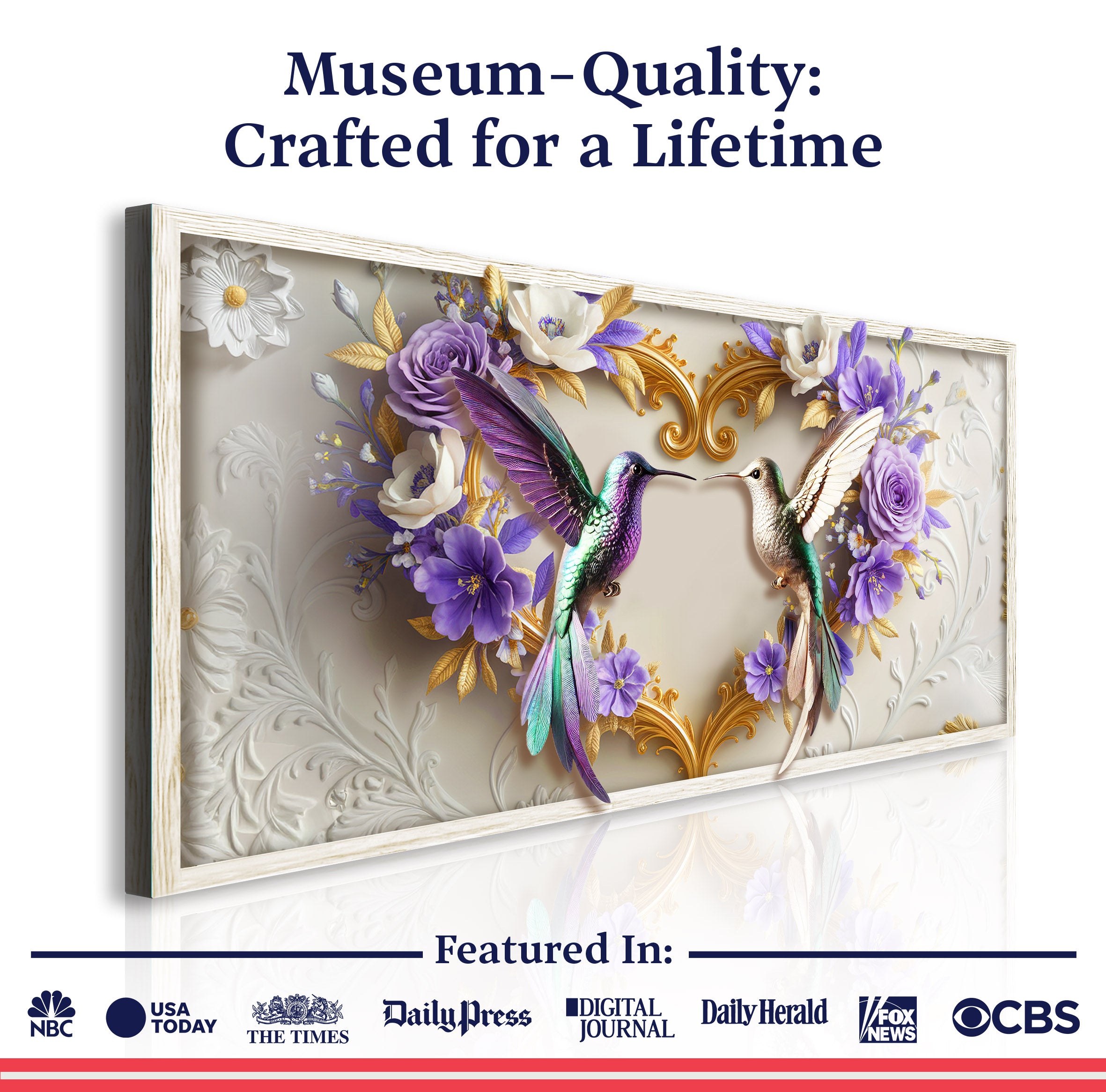 3D Hummingbirds Wall Art III on sale at MyriadMart