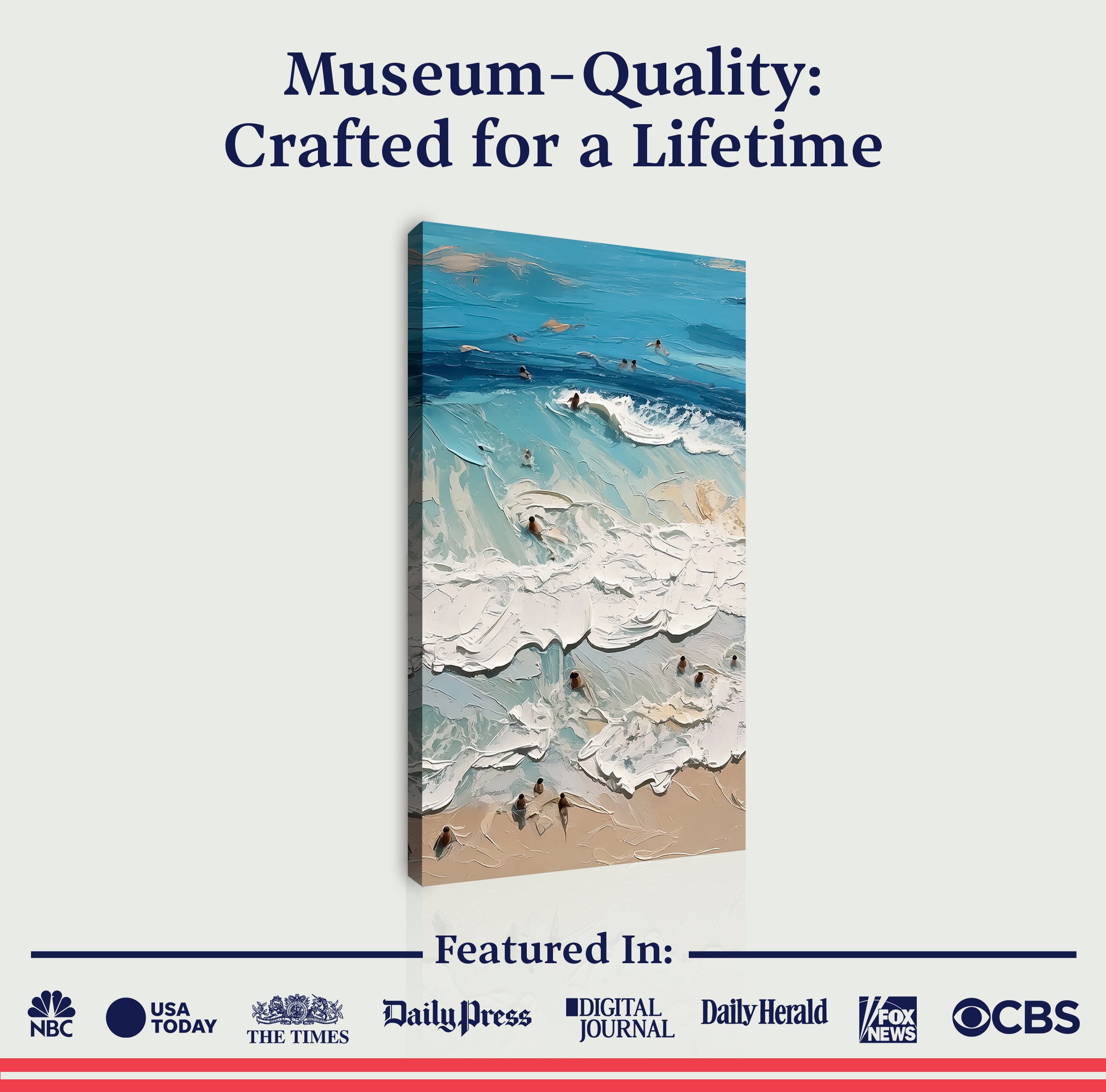 Beach Days Wall Art XVIII on sale at MyriadMart
