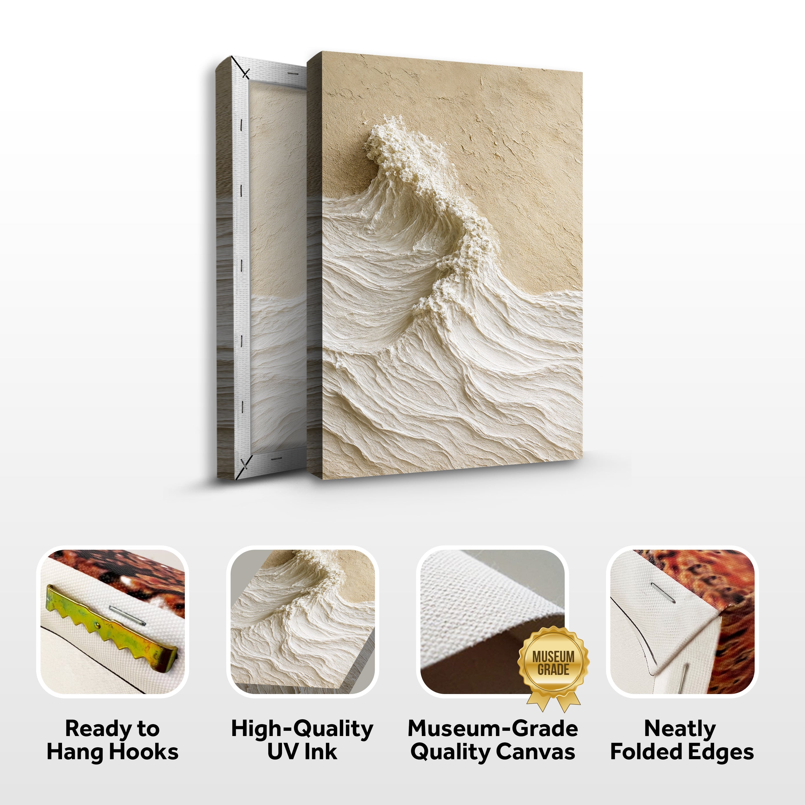 Modern Neutral Mountain Wall Art on sale at MyriadMart
