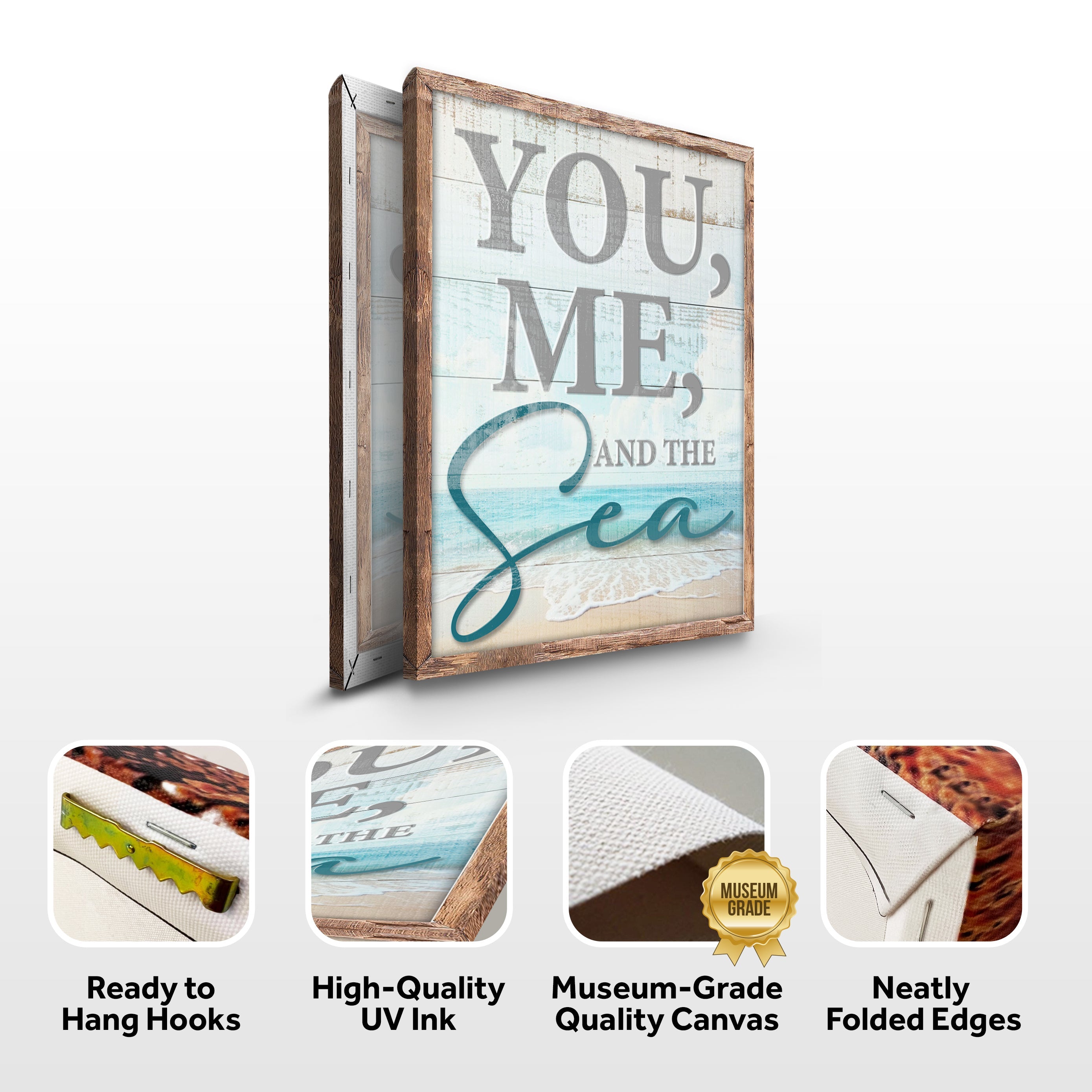 You Me and the Sea Coastal Sign II on sale at MyriadMart