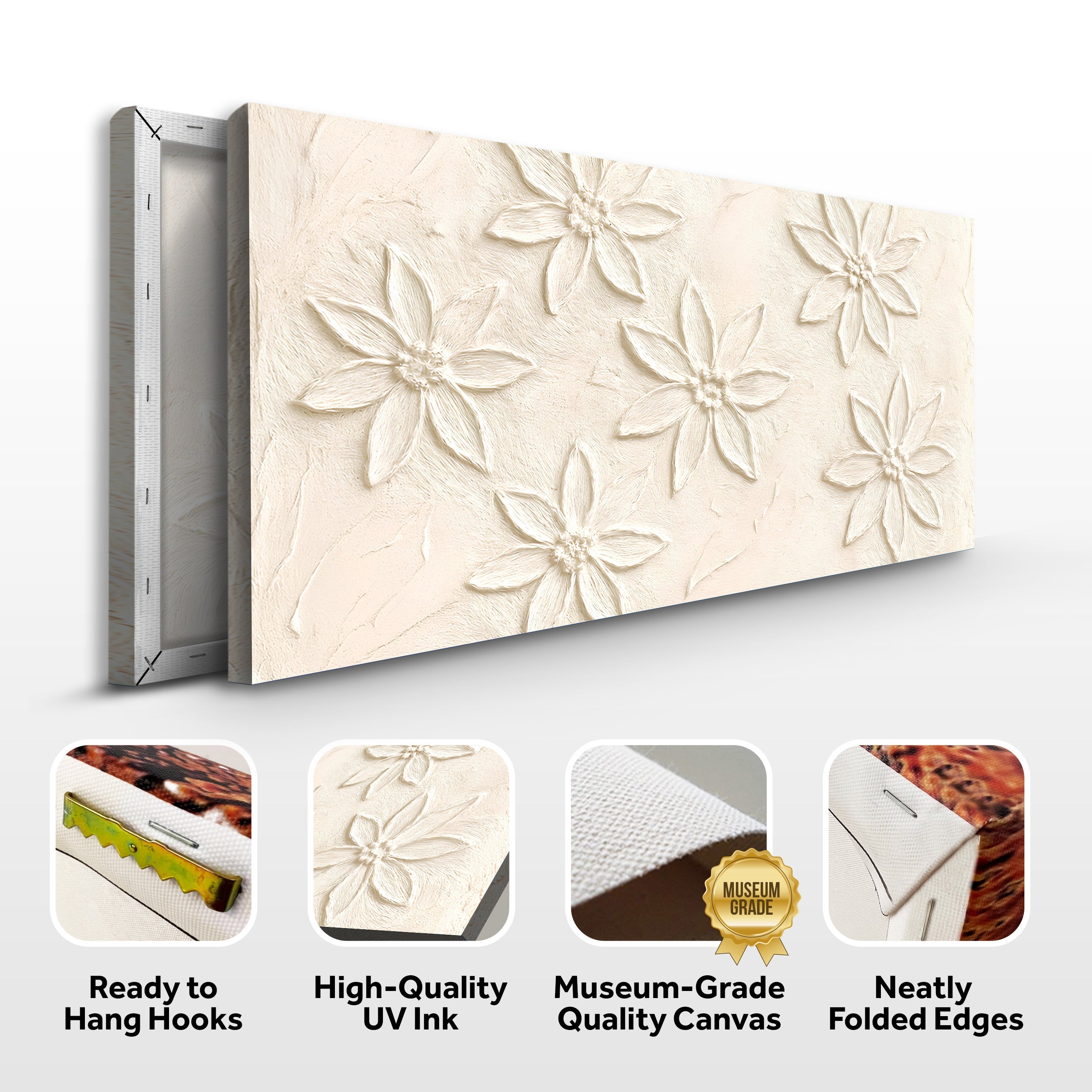 Floral Abstract Wall Art VIII on sale at MyriadMart