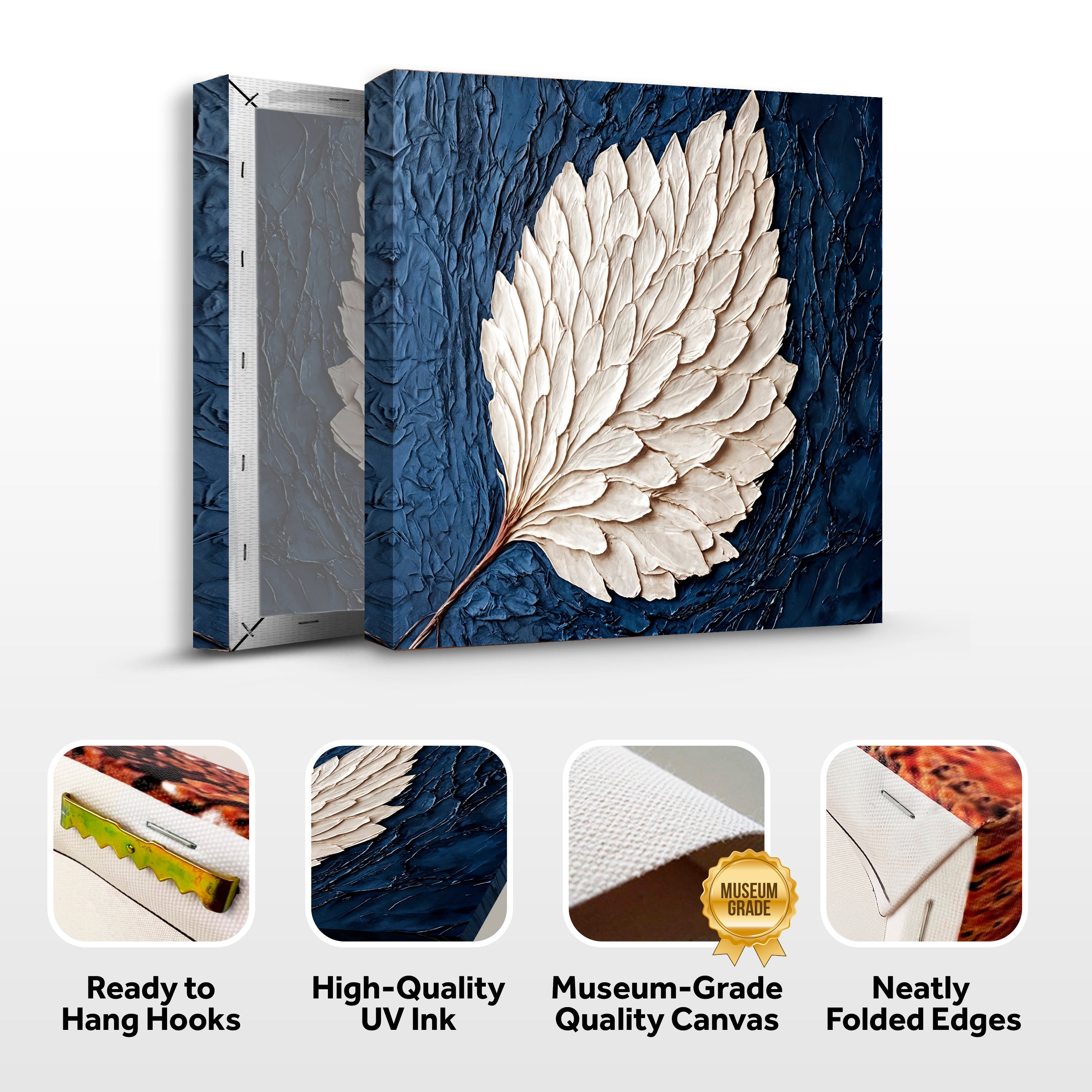 Ivory Bloom Wall Art on sale at MyriadMart