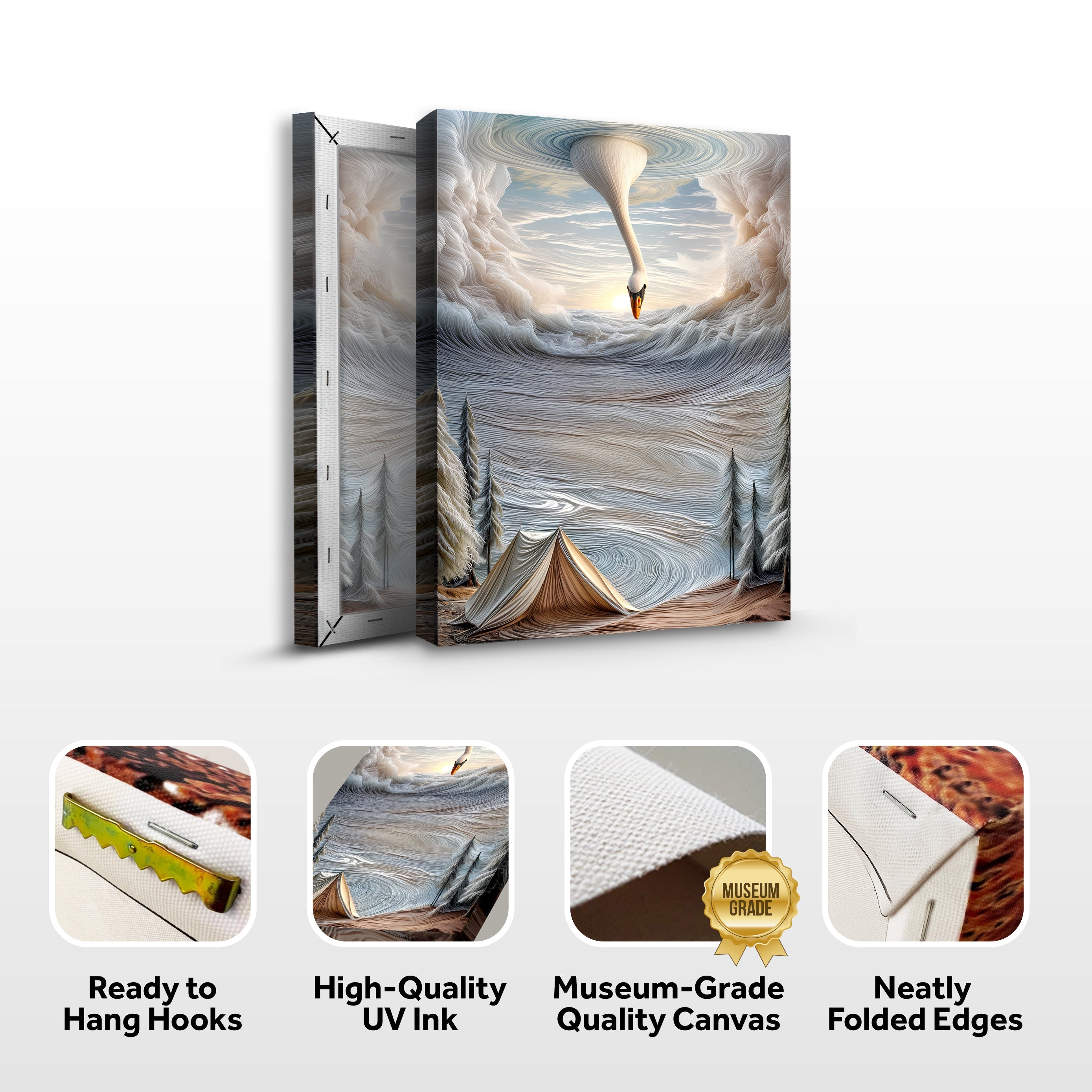 Surrealism Painting Wall Art on sale at MyriadMart