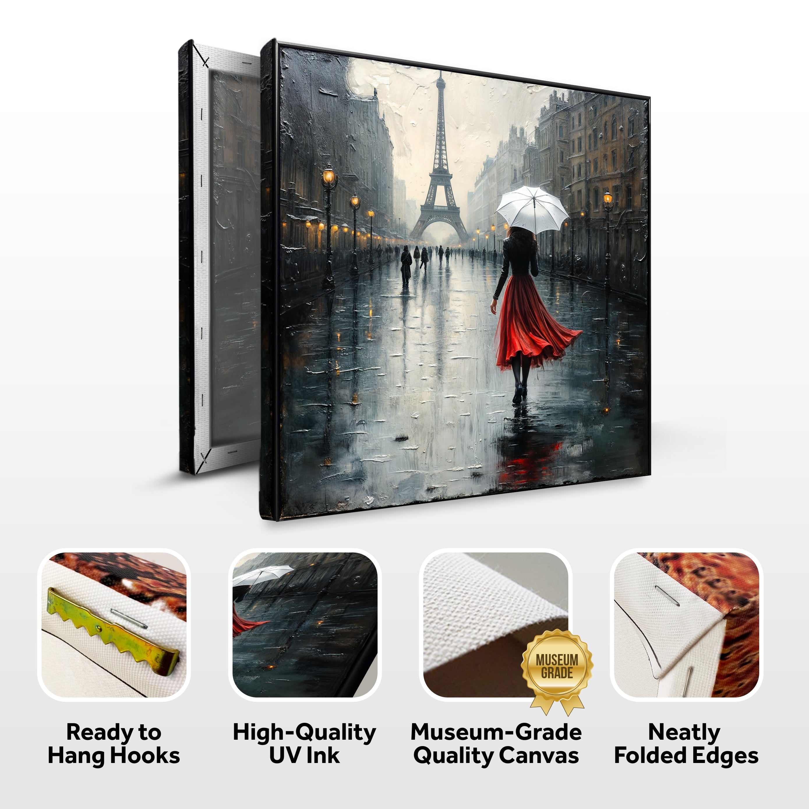 Paris Stroll Painting Wall Art on sale at MyriadMart