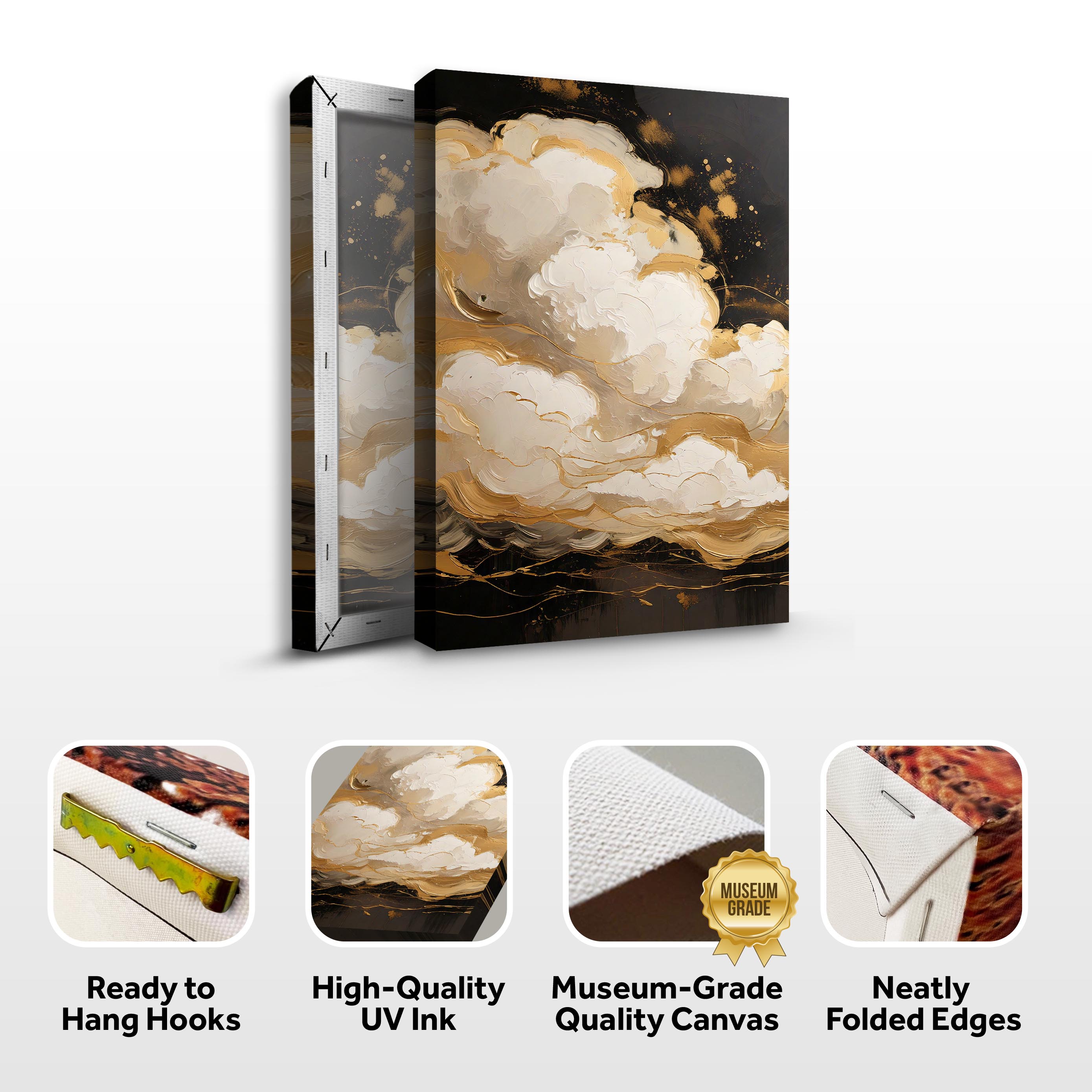 Auric Cloud Abstract Wall Art on sale at MyriadMart