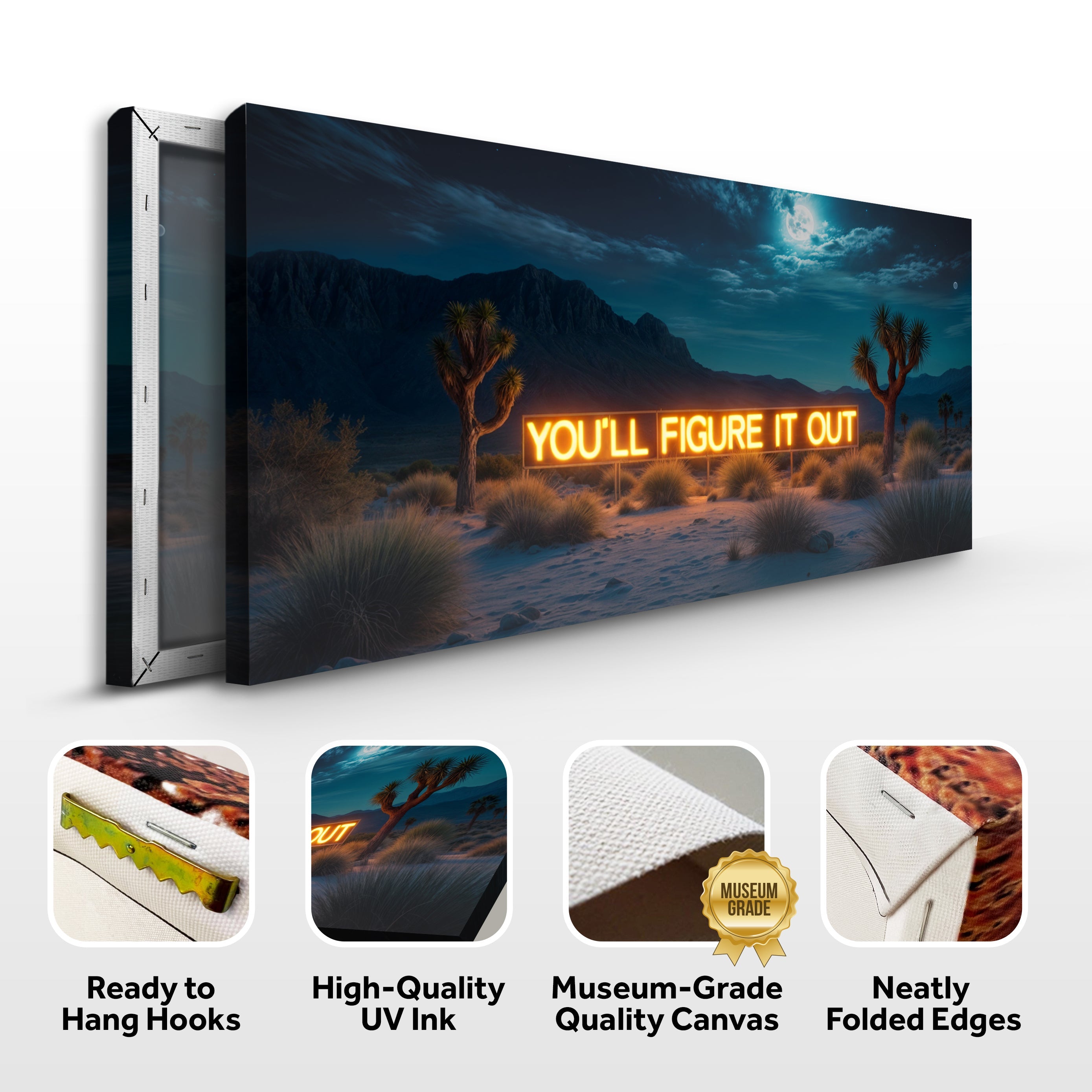 You'll Figure It Out Motivational Wall Sign on sale at MyriadMart