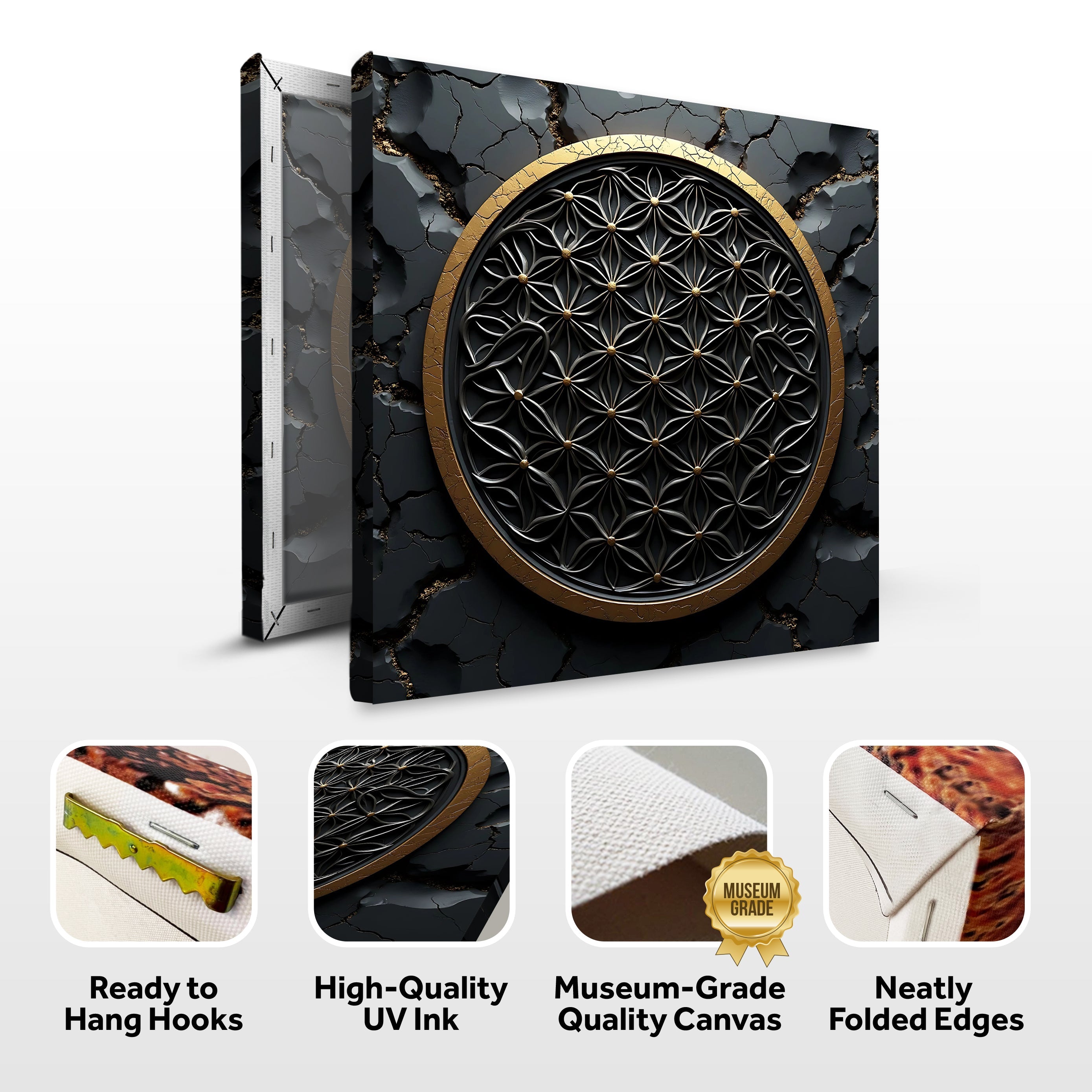 Flower Of Life Wall Art III on sale at MyriadMart