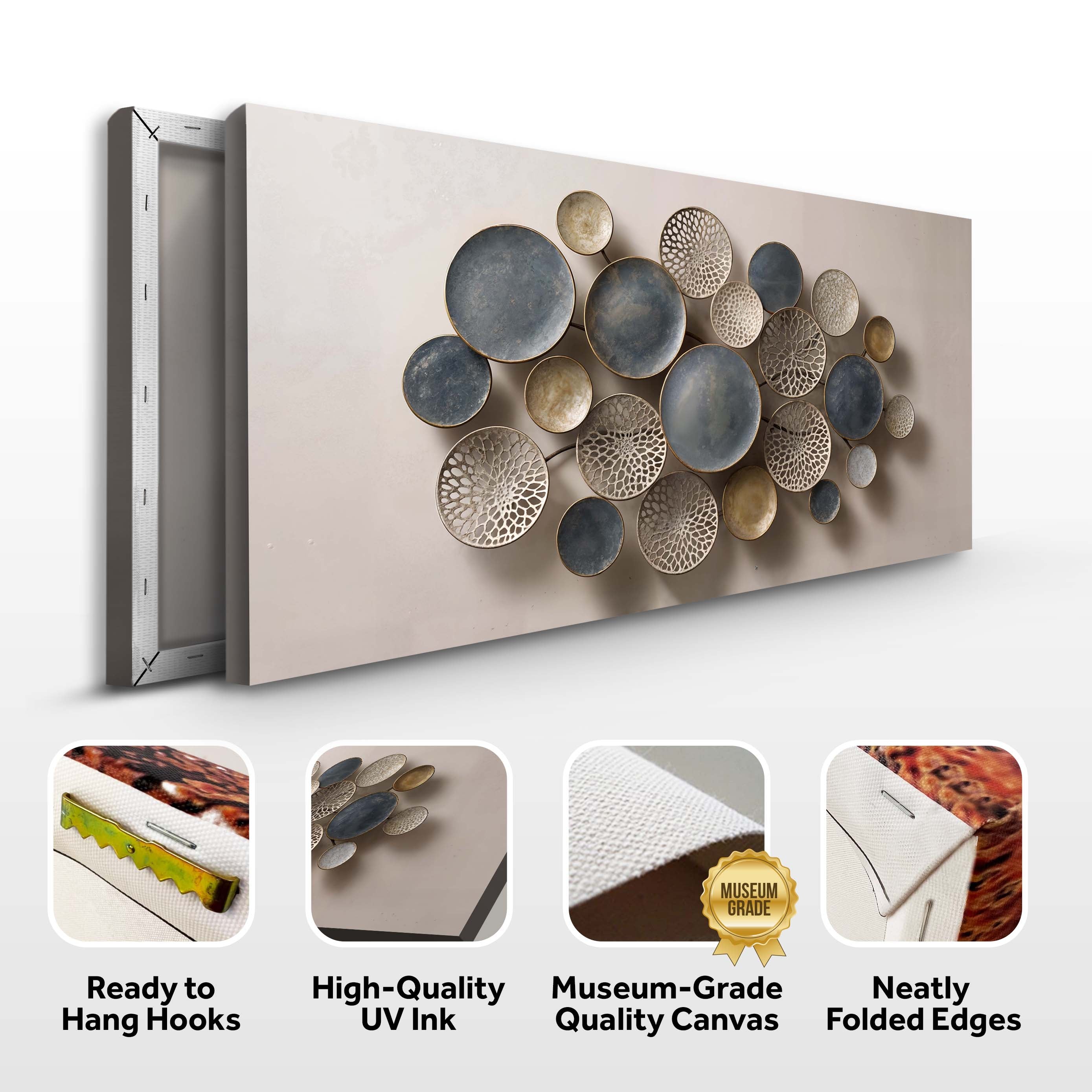 Lotus Leaf Abstract Wall Art IV on sale at MyriadMart