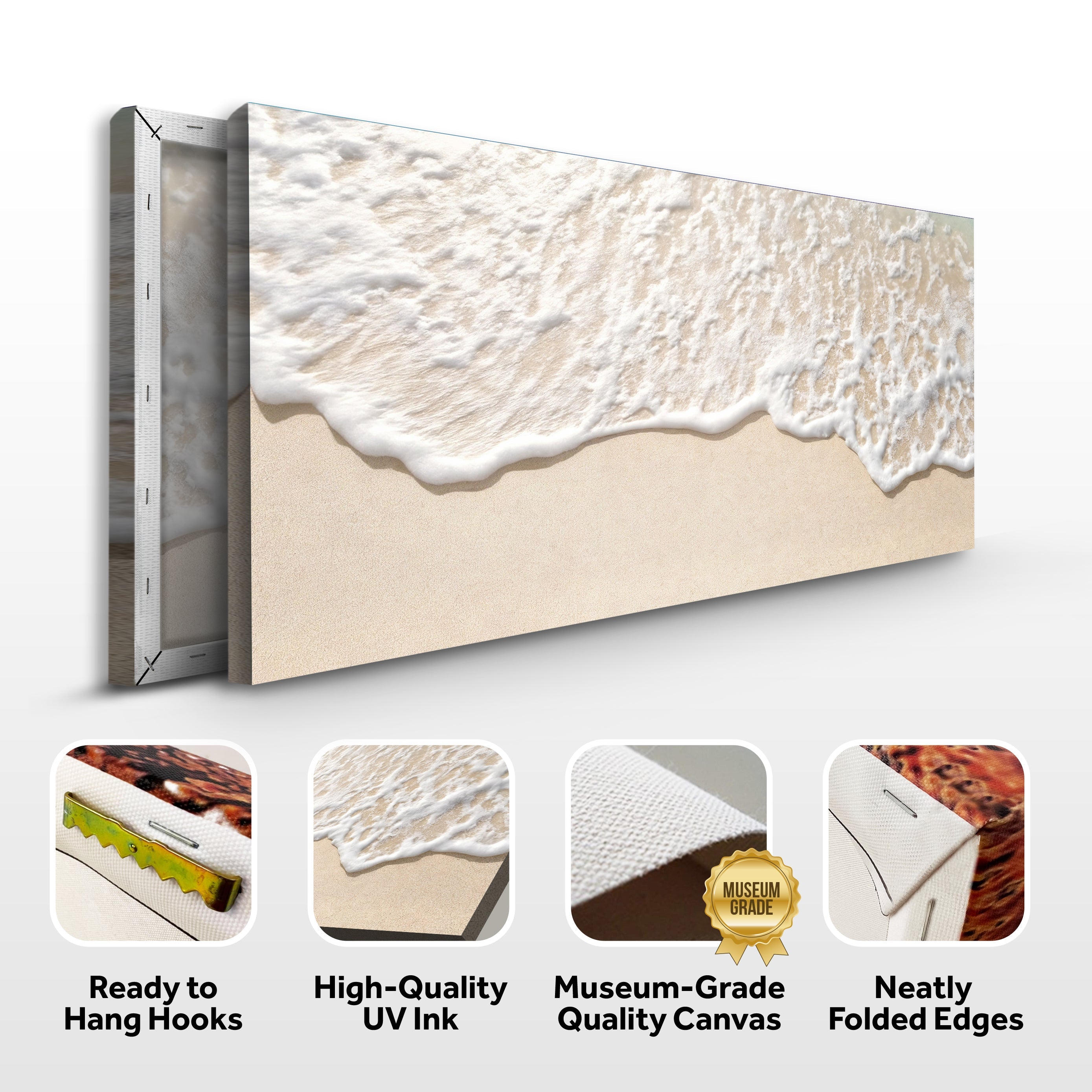 Sandy Waves Wall Art II on sale at MyriadMart