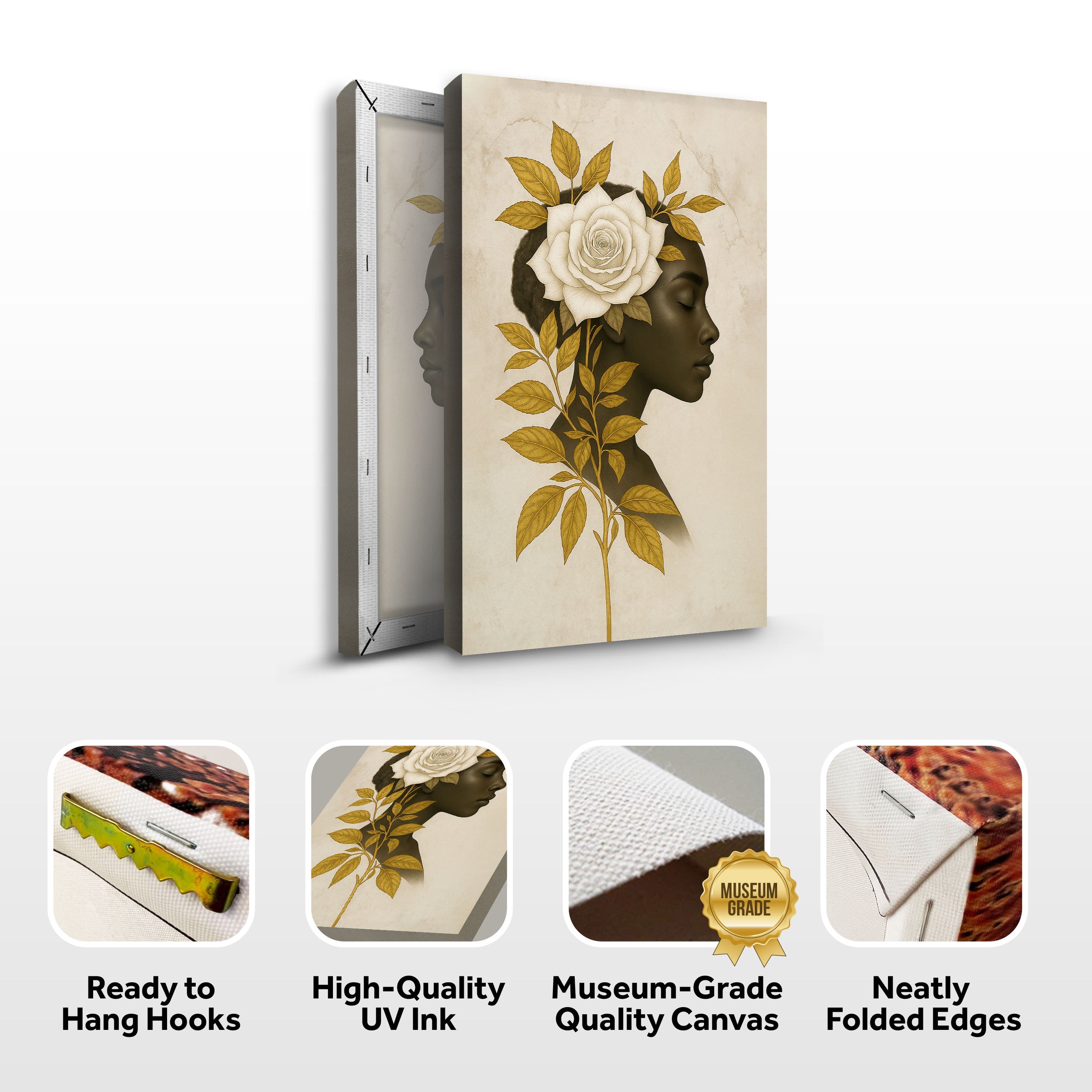 Floral Majesty Wall Art II on sale at MyriadMart