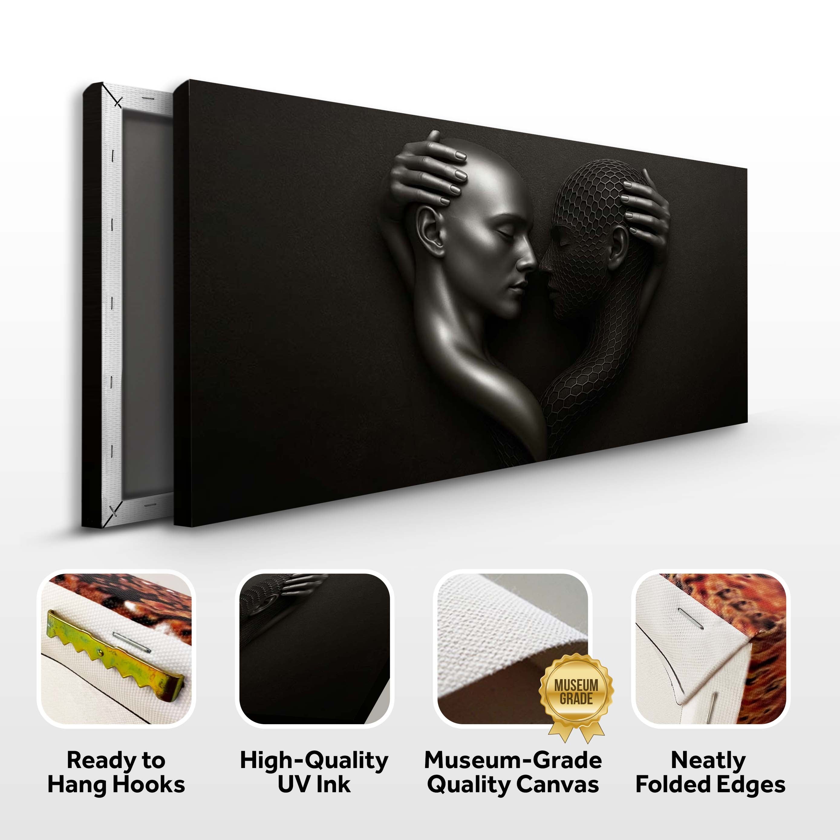 Eternal Love Figure Abstract Wall Art III on sale at MyriadMart