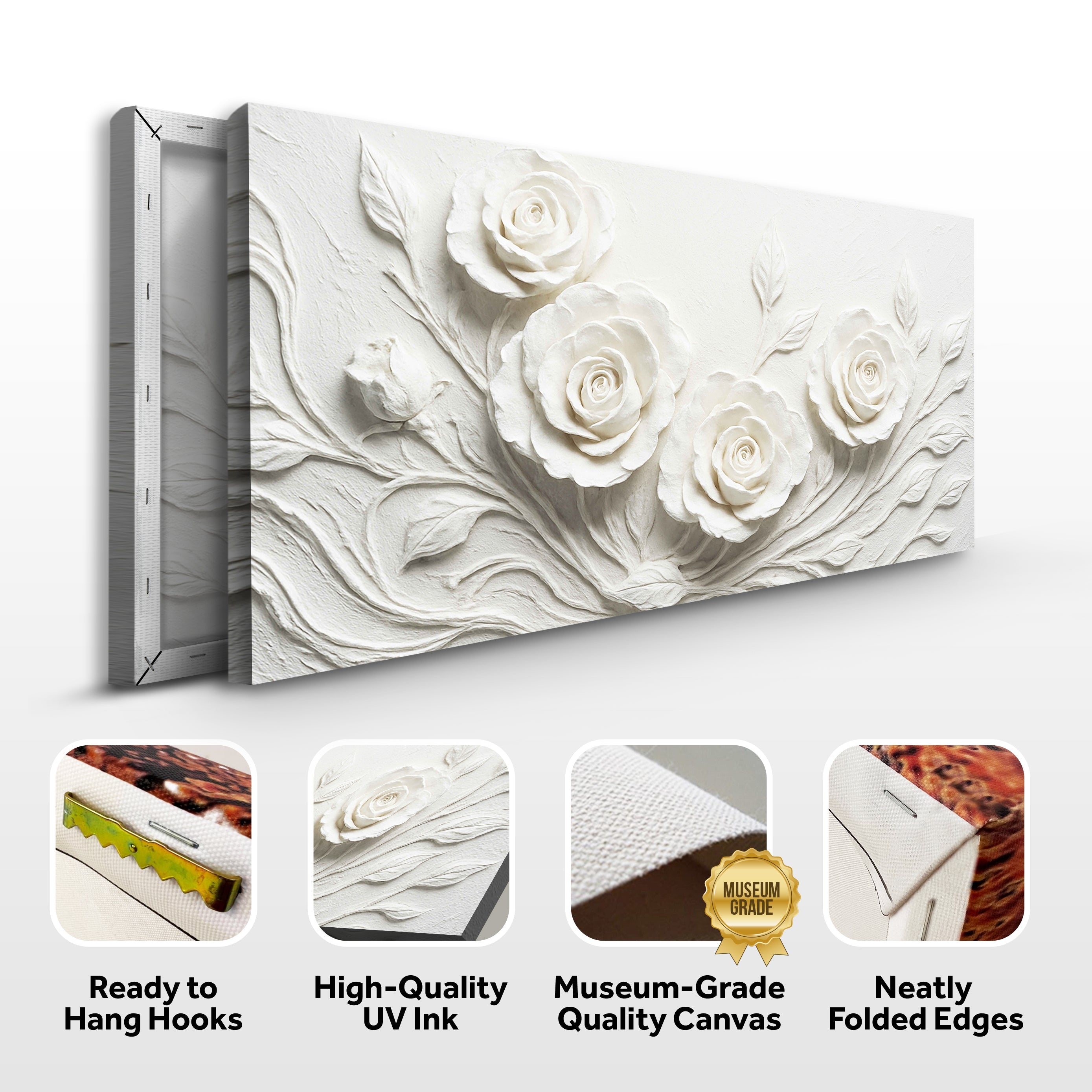 Floral Abstract Wall Art on sale at MyriadMart