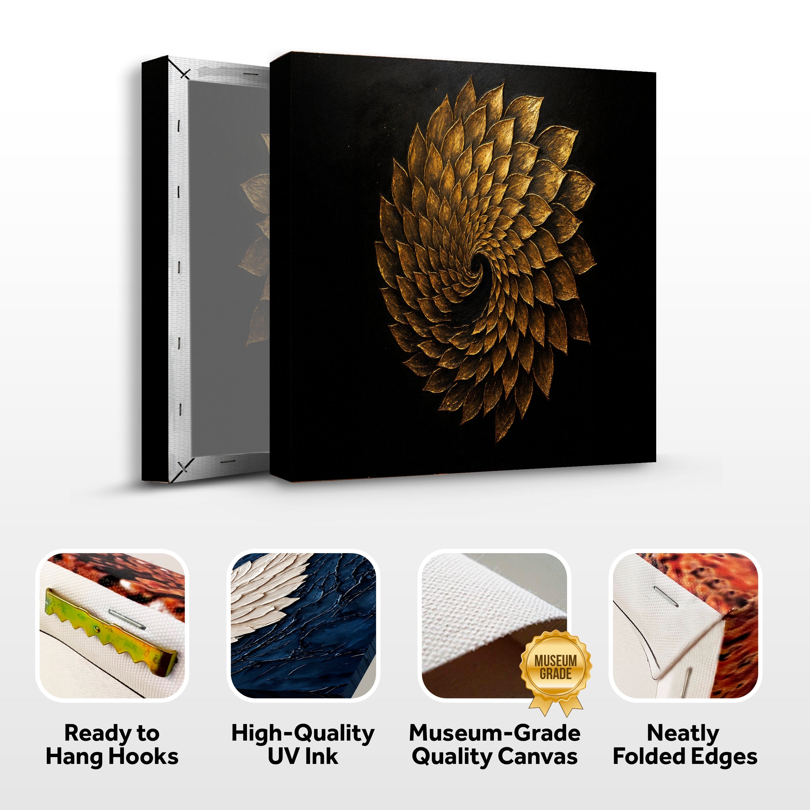 Winged Harmony Abstract Wall Art on sale at MyriadMart