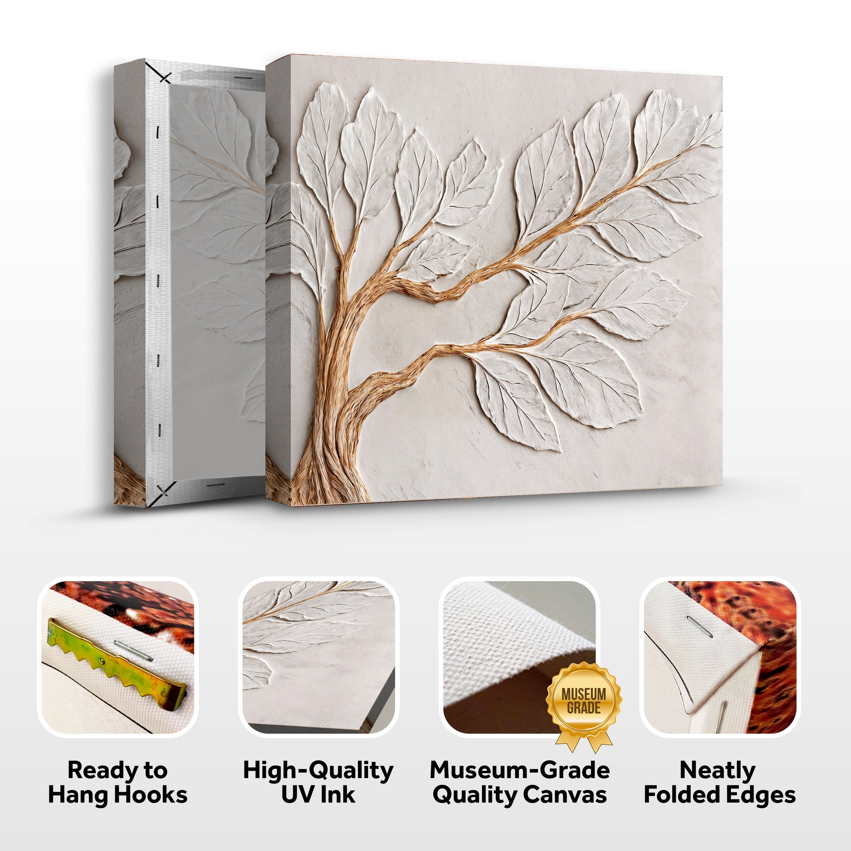 Calm In Ivory Clay Wall Art on sale at MyriadMart