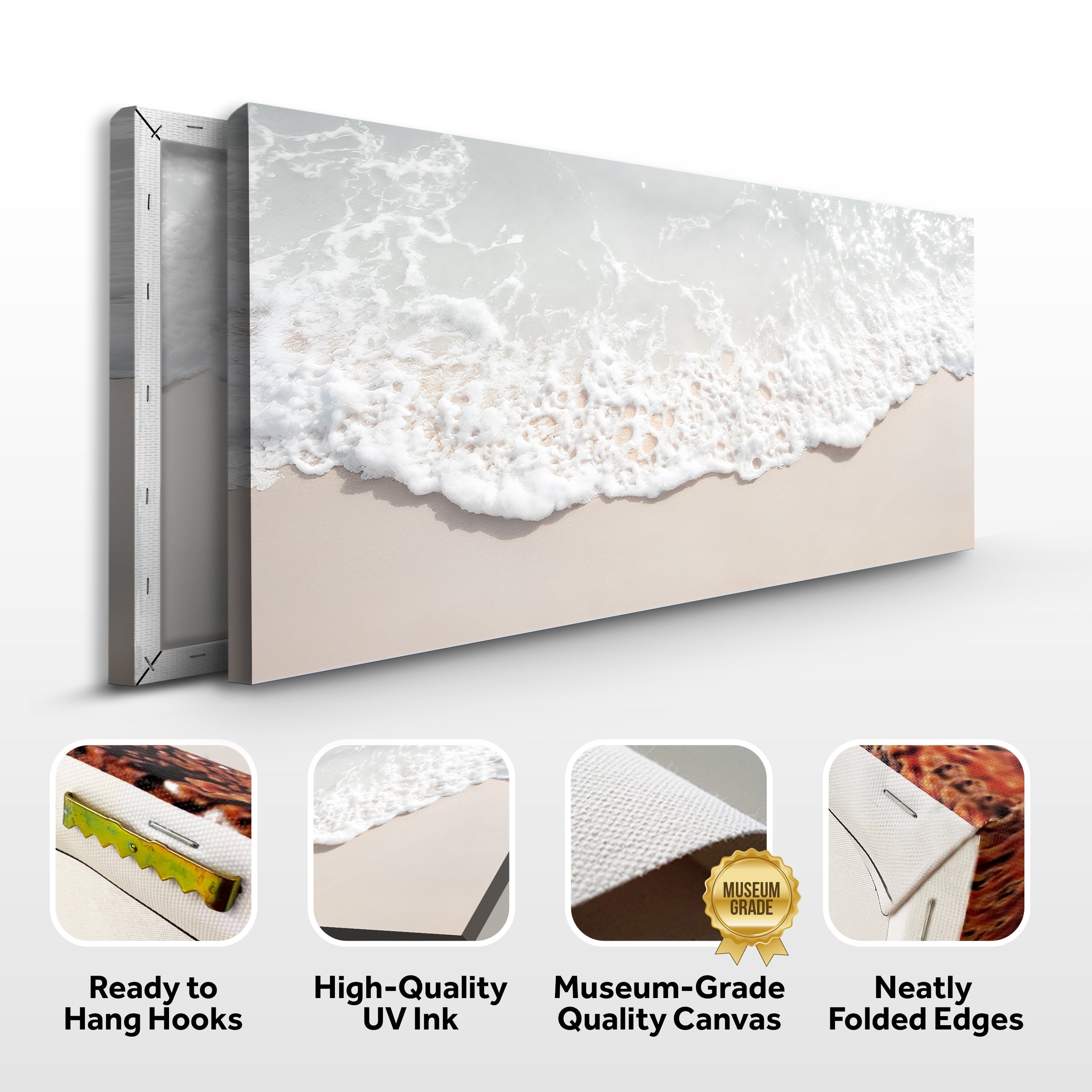 Sandy Waves Wall Art on sale at MyriadMart