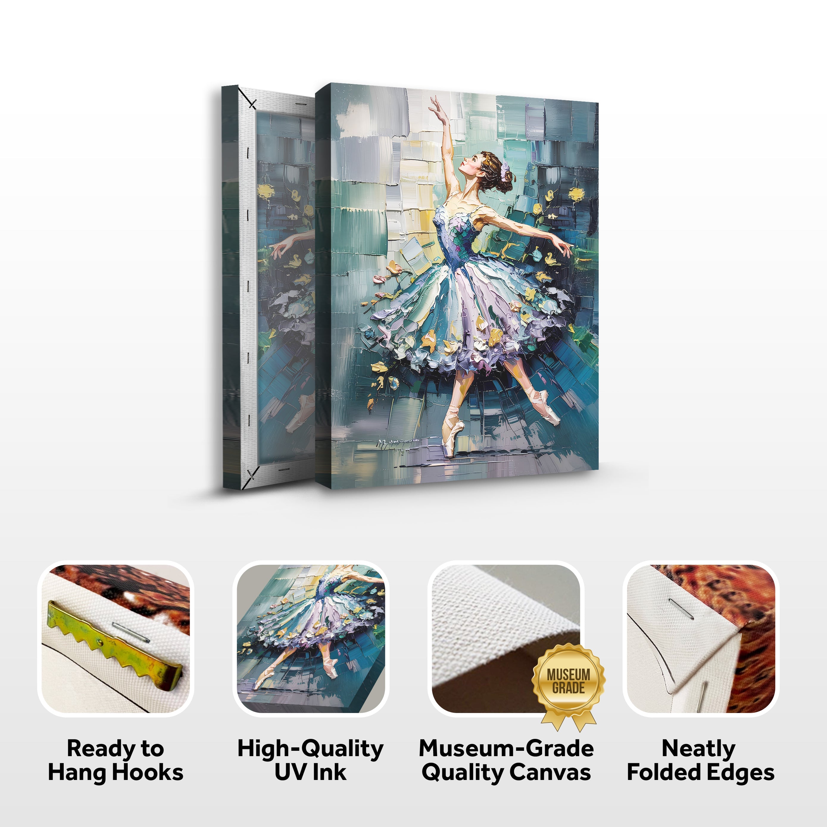 Ballerina Abstract Wall Art on sale at MyriadMart