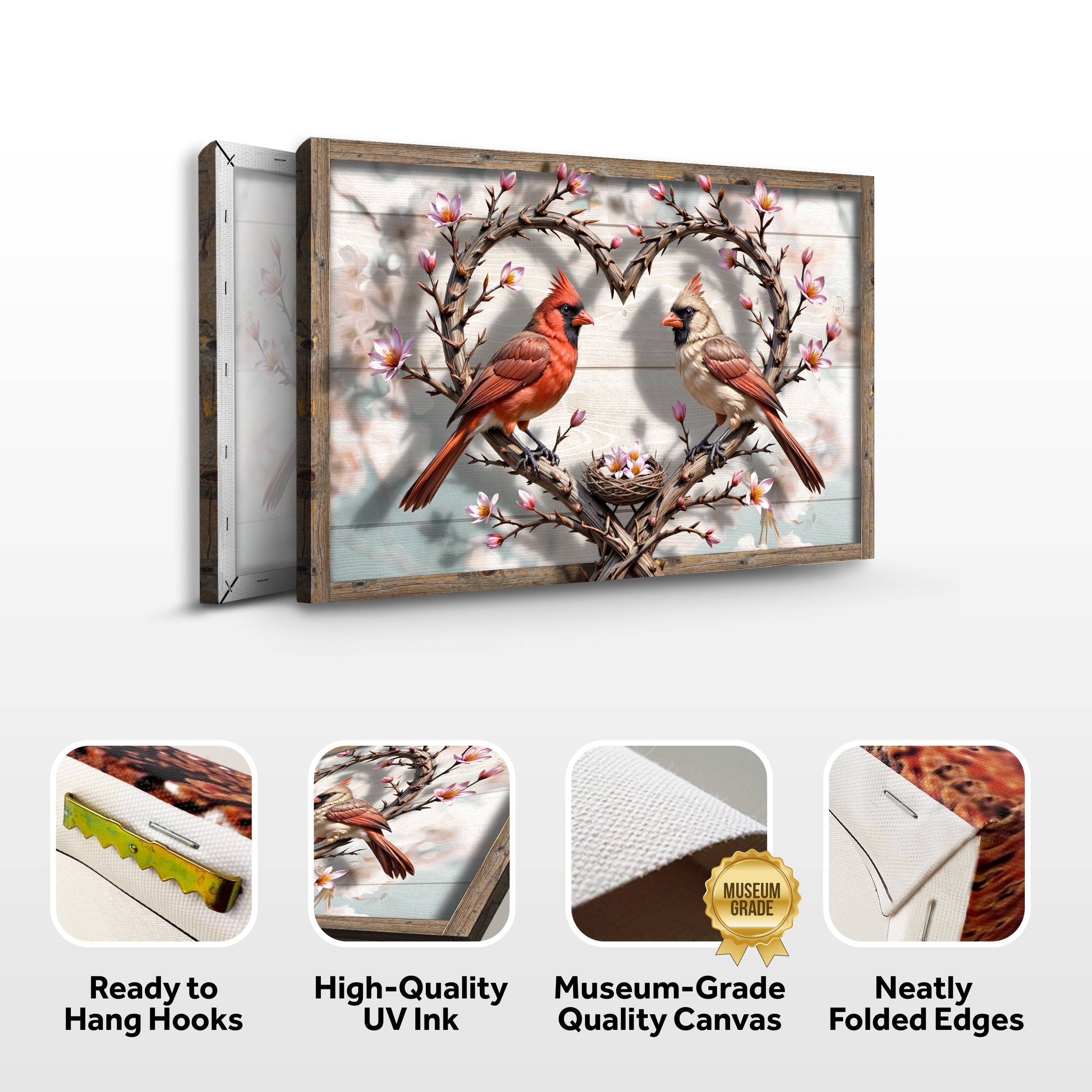 3D Cardinals Wall Art V on sale at MyriadMart